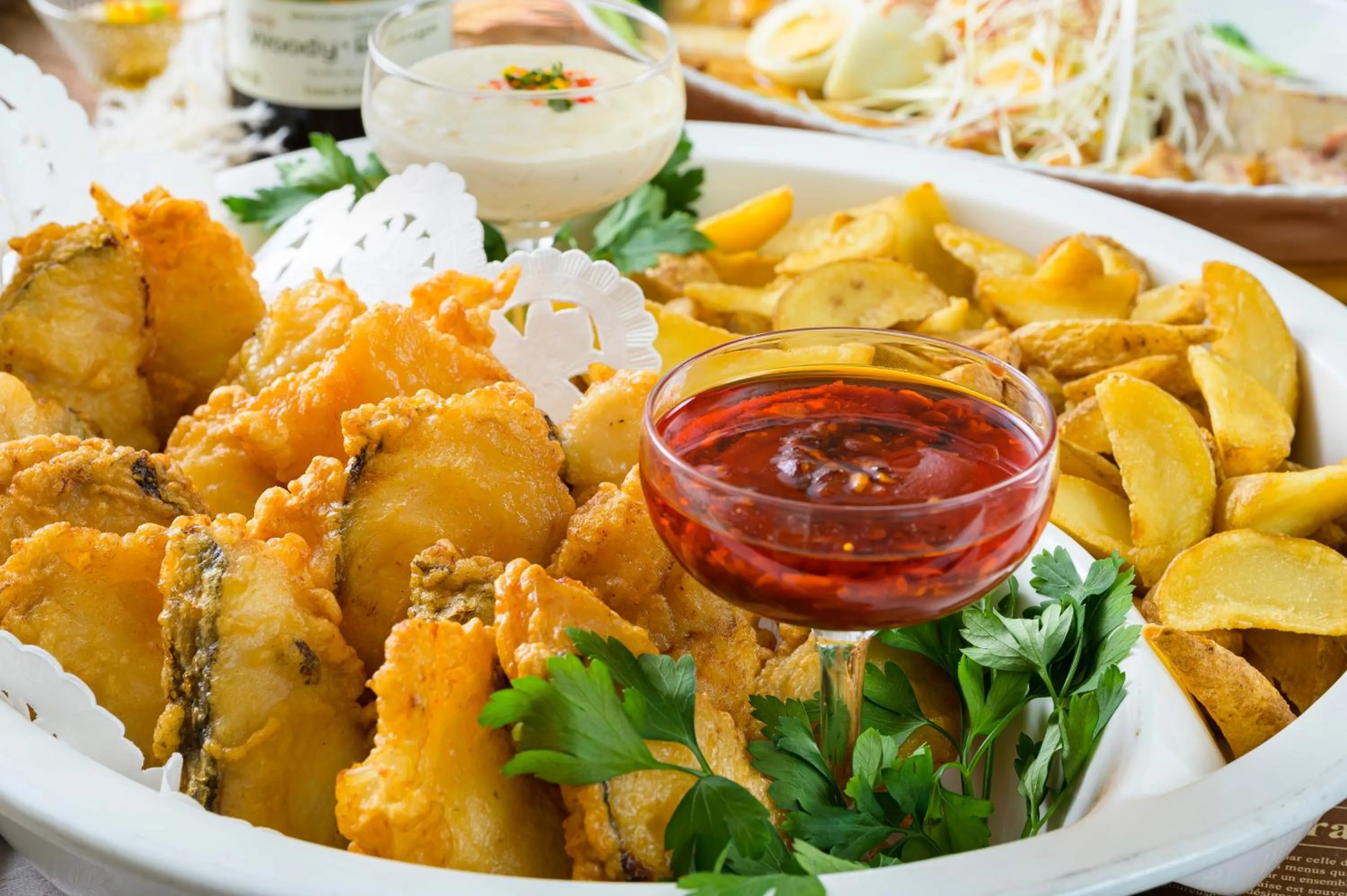 Food in Senkeien Tsukioka Hotel