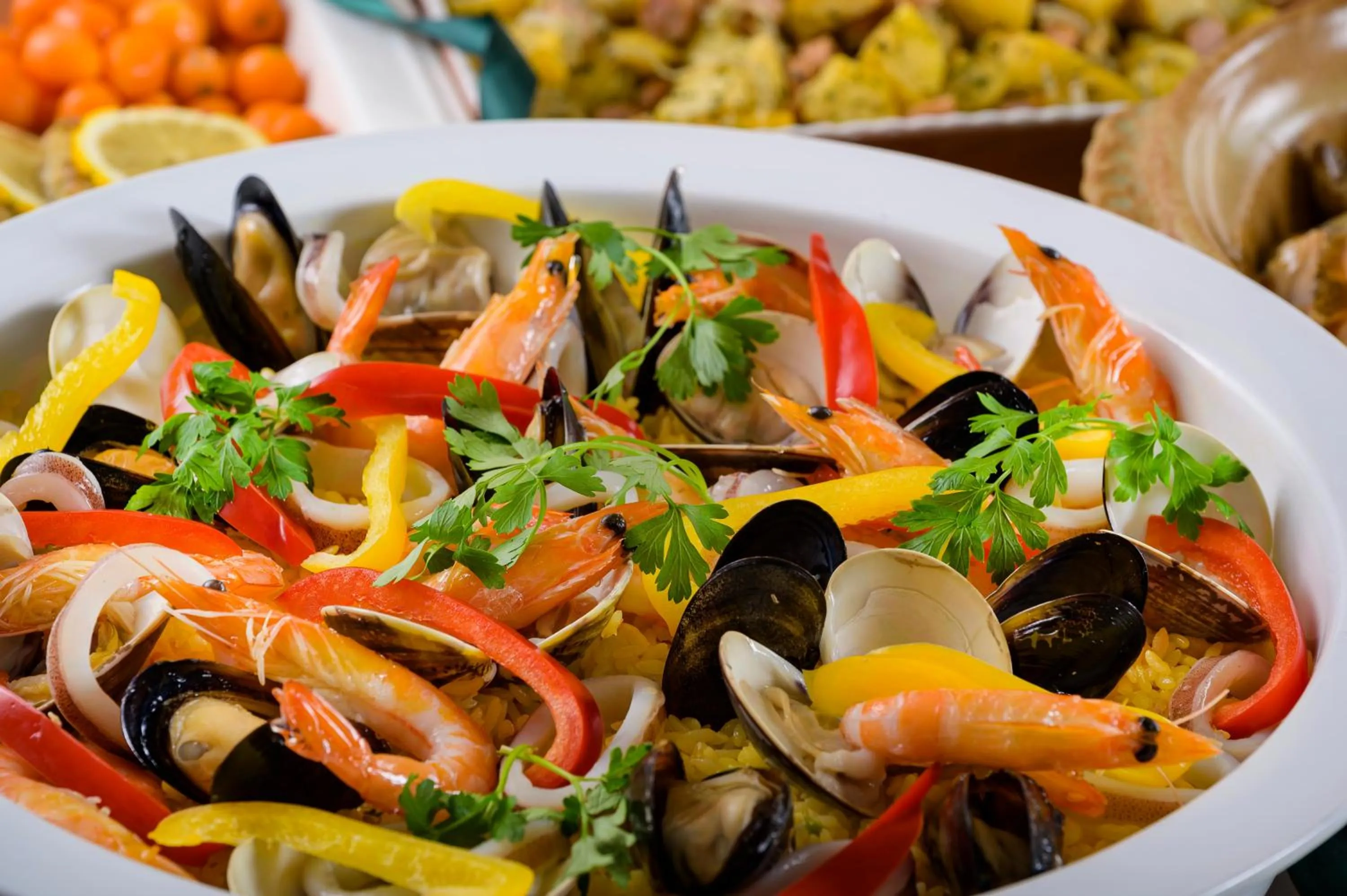 Food in Senkeien Tsukioka Hotel