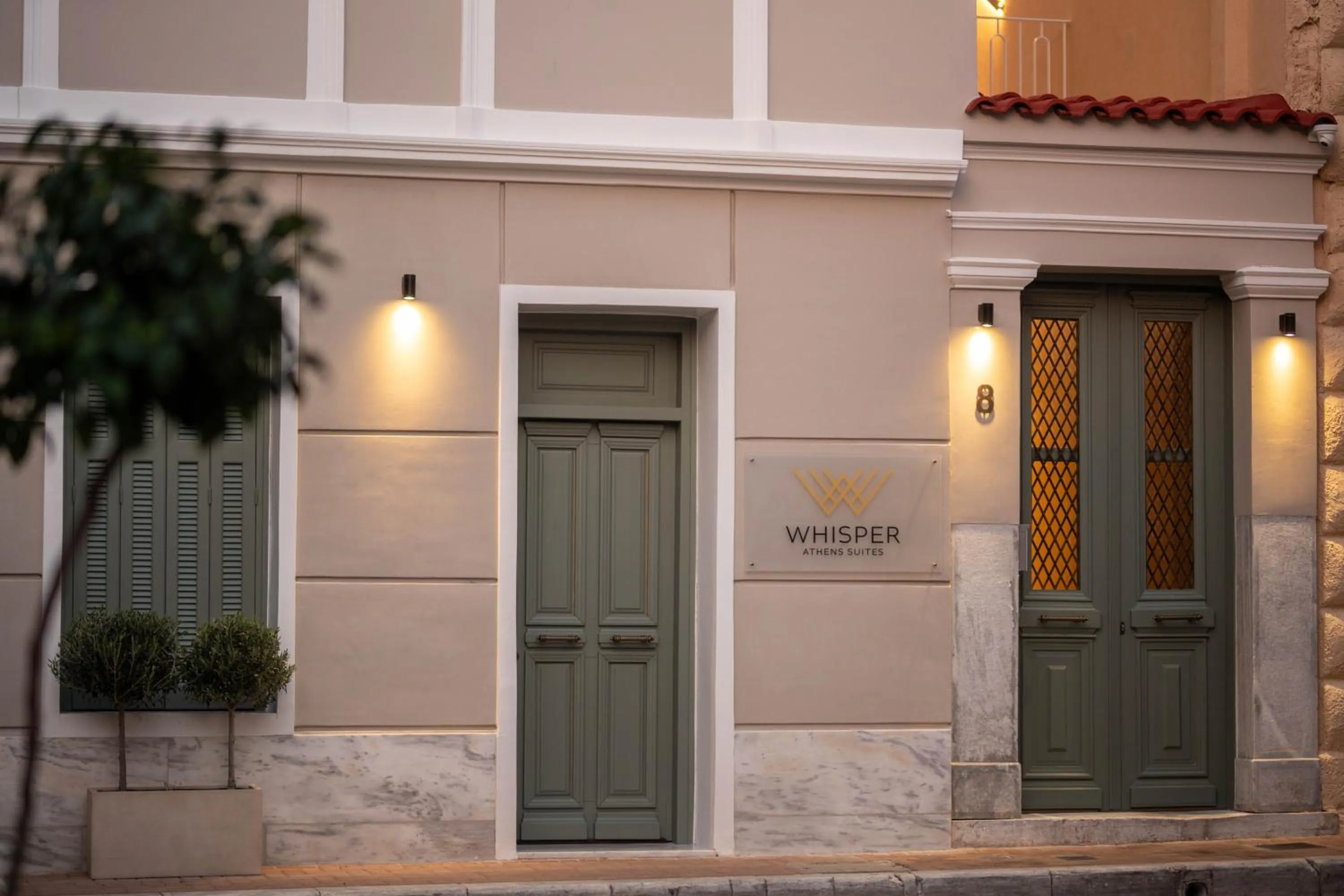 Property building in Whisper Athens Suites