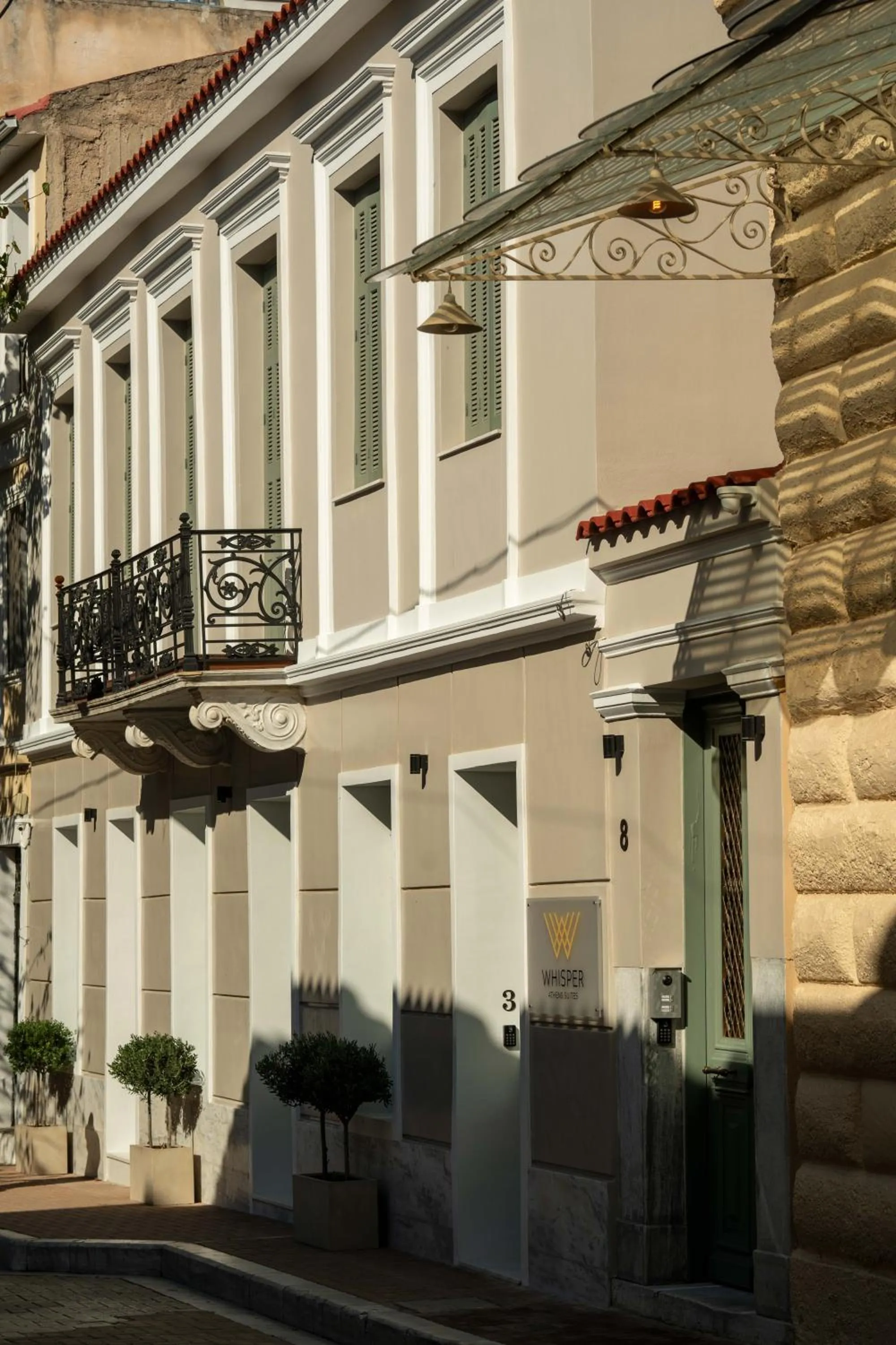 Property building in Whisper Athens Suites