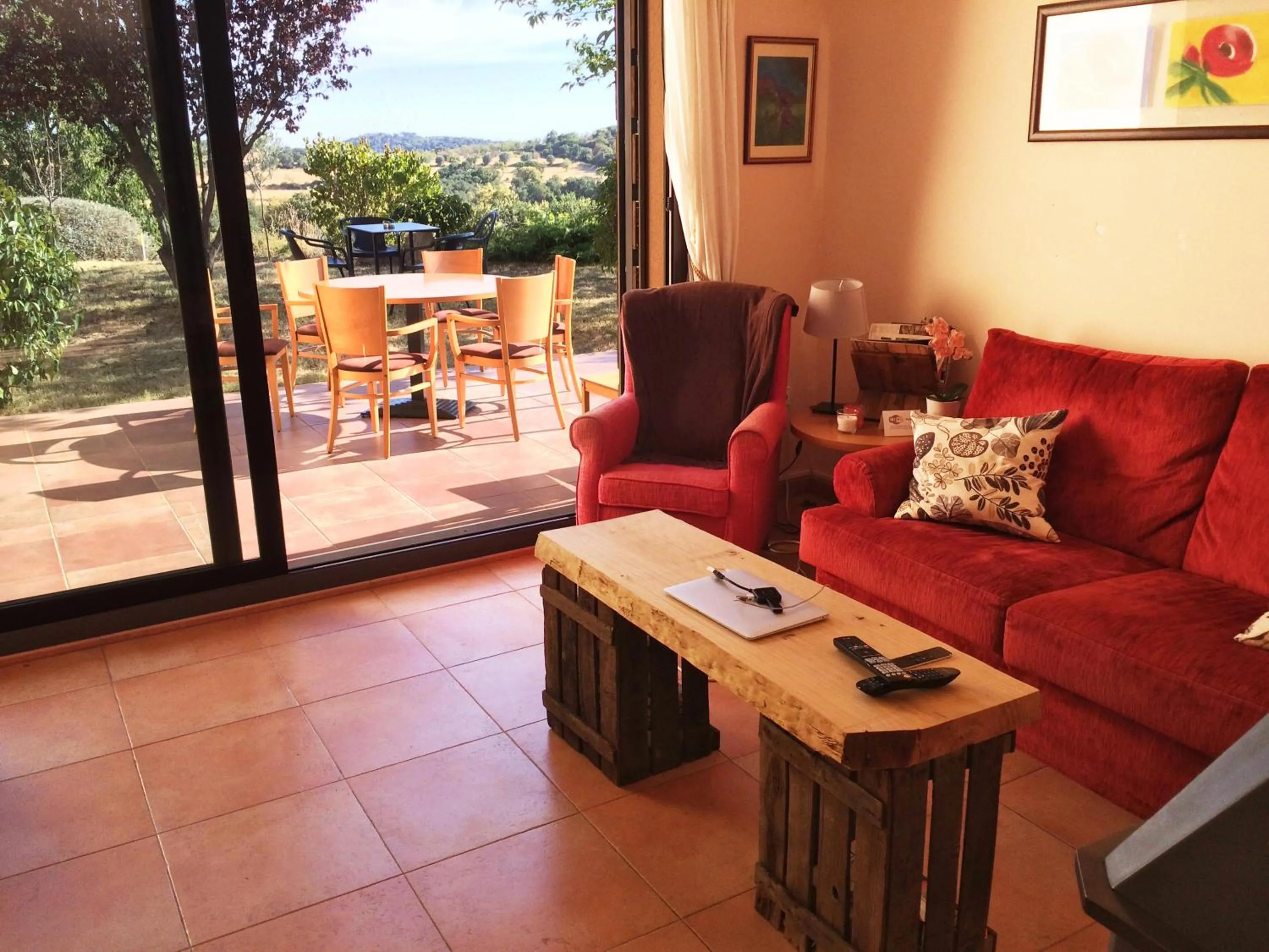 Communal lounge/ TV room in Hotel Era Conte