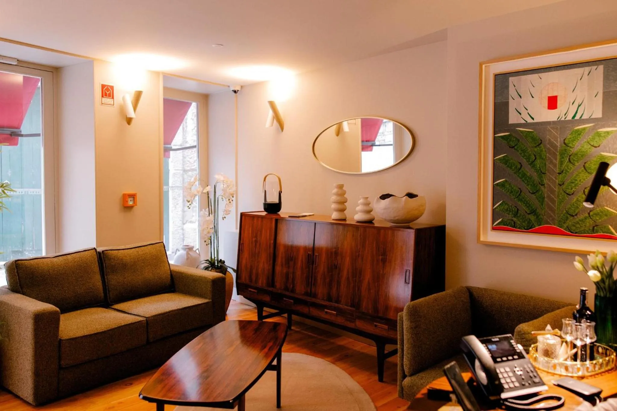 Lobby or reception in Casa Zogbi Hotel