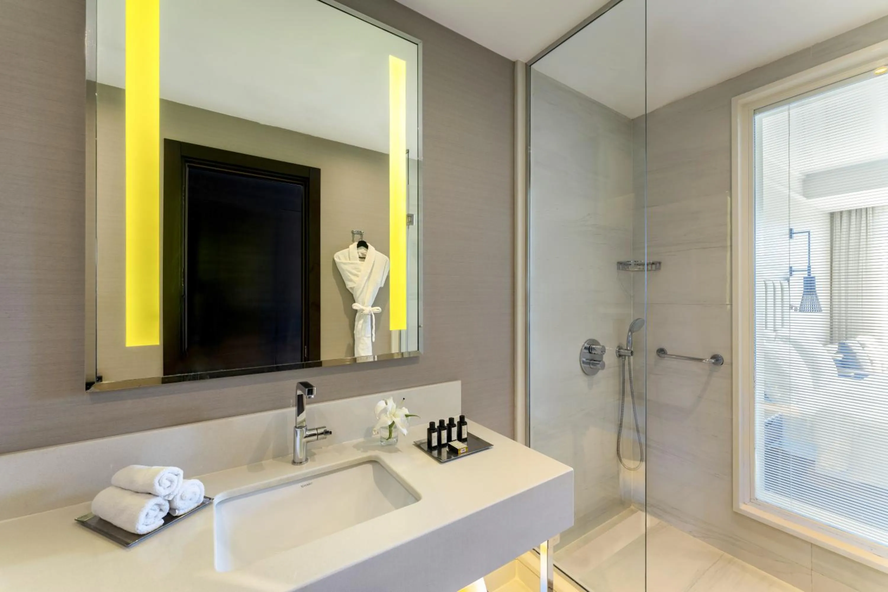 Bathroom in Mövenpick Istanbul Hotel Golden Horn