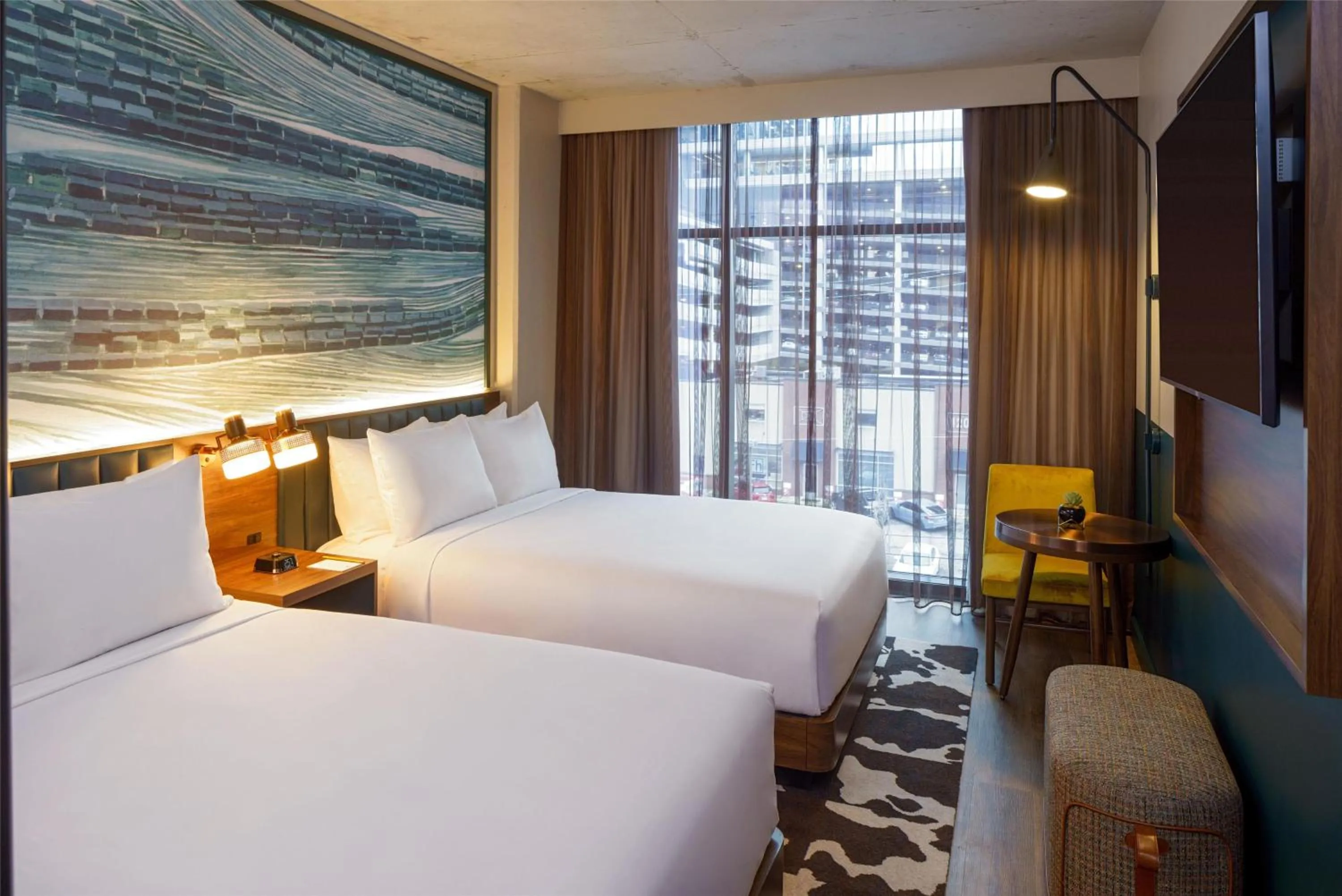 Double Room with Two Double Beds in Caption By Hyatt Downtown Nashville - The Gulch