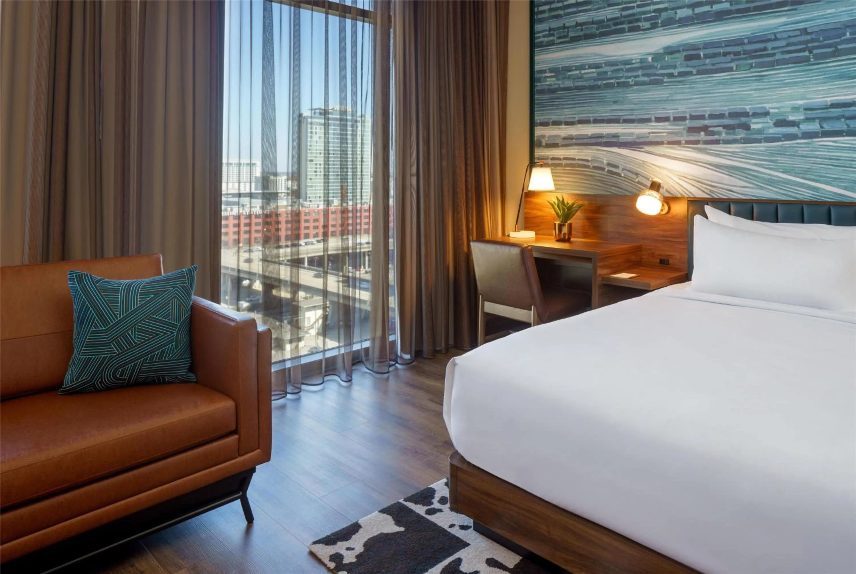 Bedroom, Bed in Caption by Hyatt Downtown Nashville