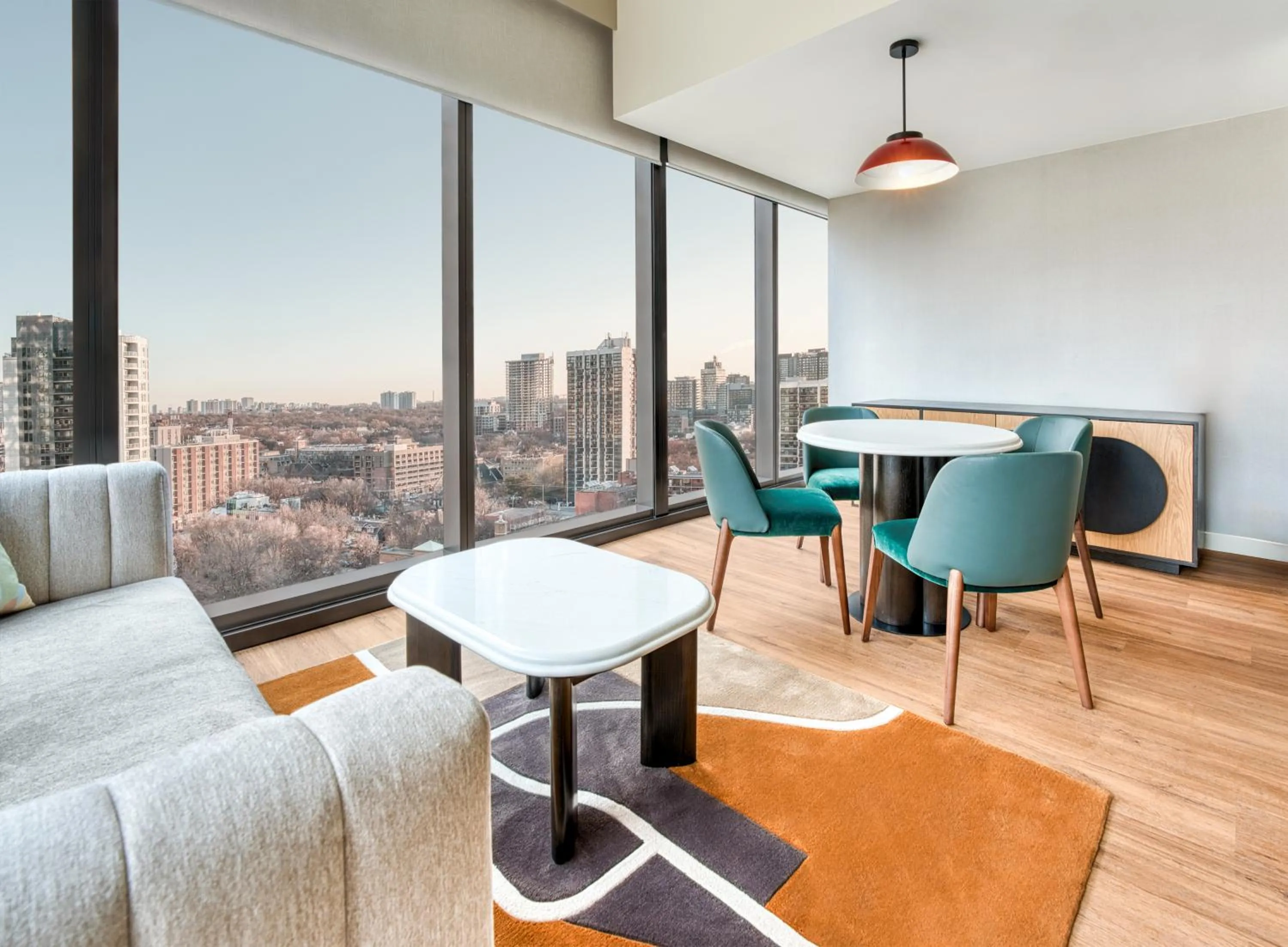 Living room in Toor Hotel Toronto, Part Of Jdv By Hyatt