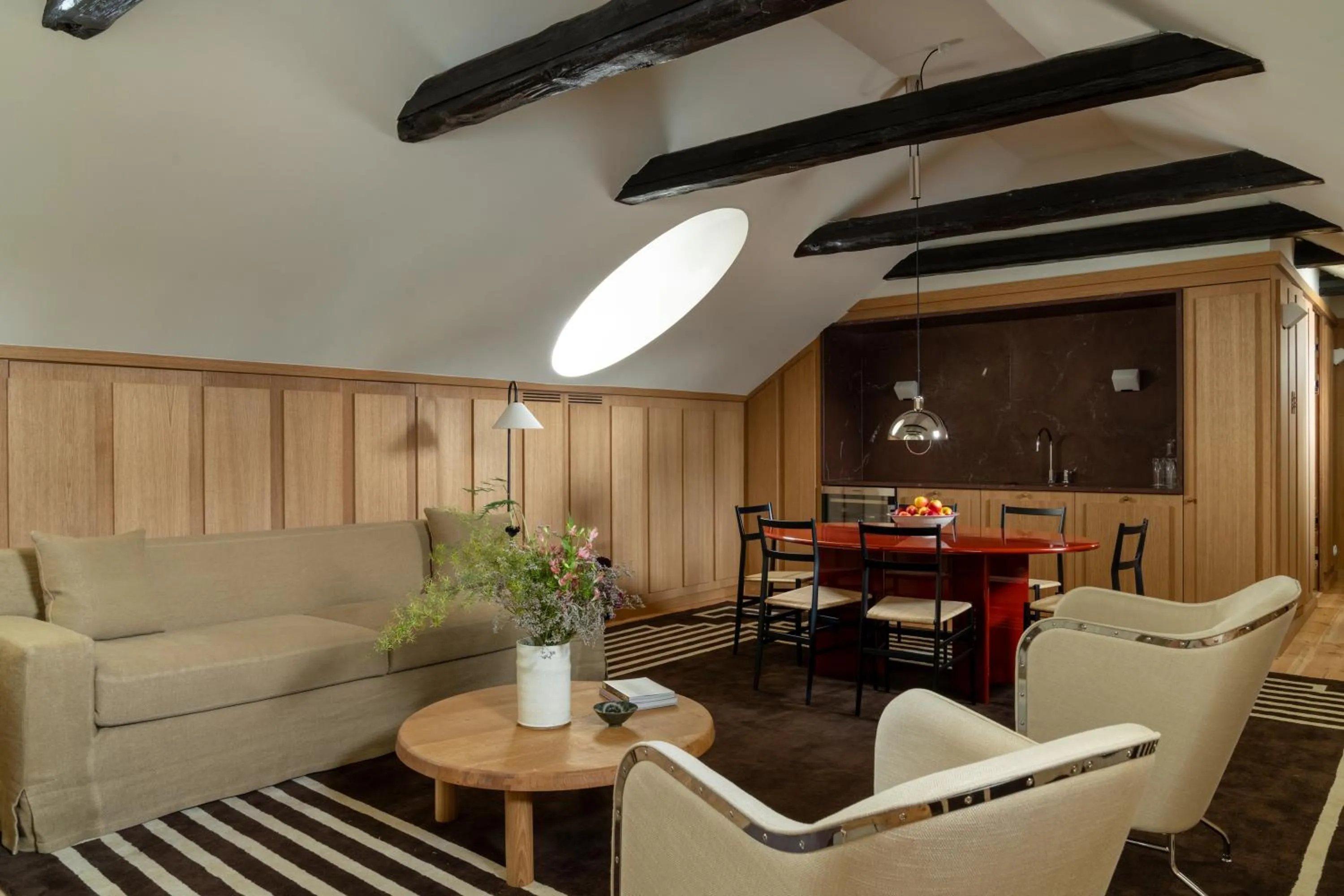 Seating area in Stockholm Stadshotell