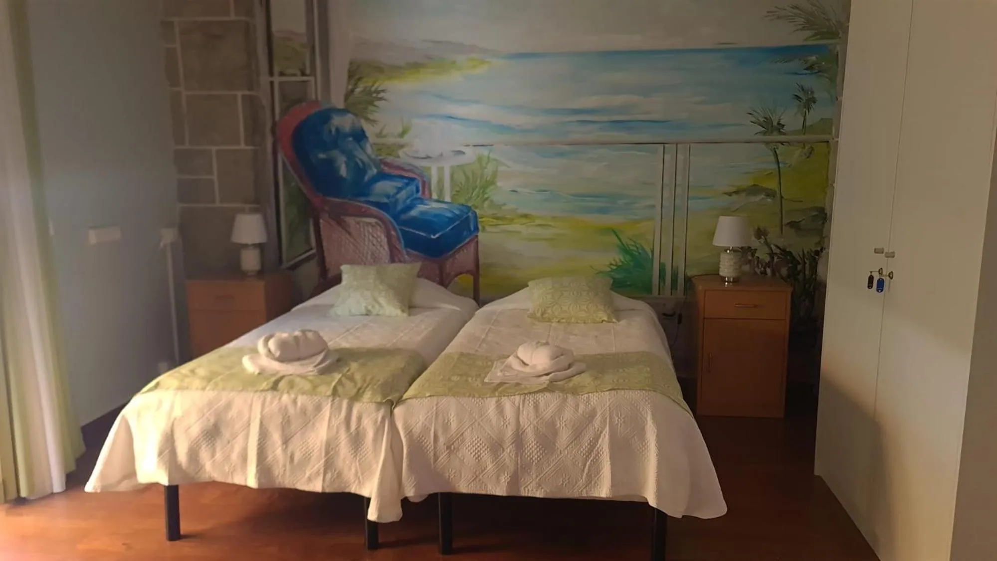 Bed in Hostel Jardins de São Luís