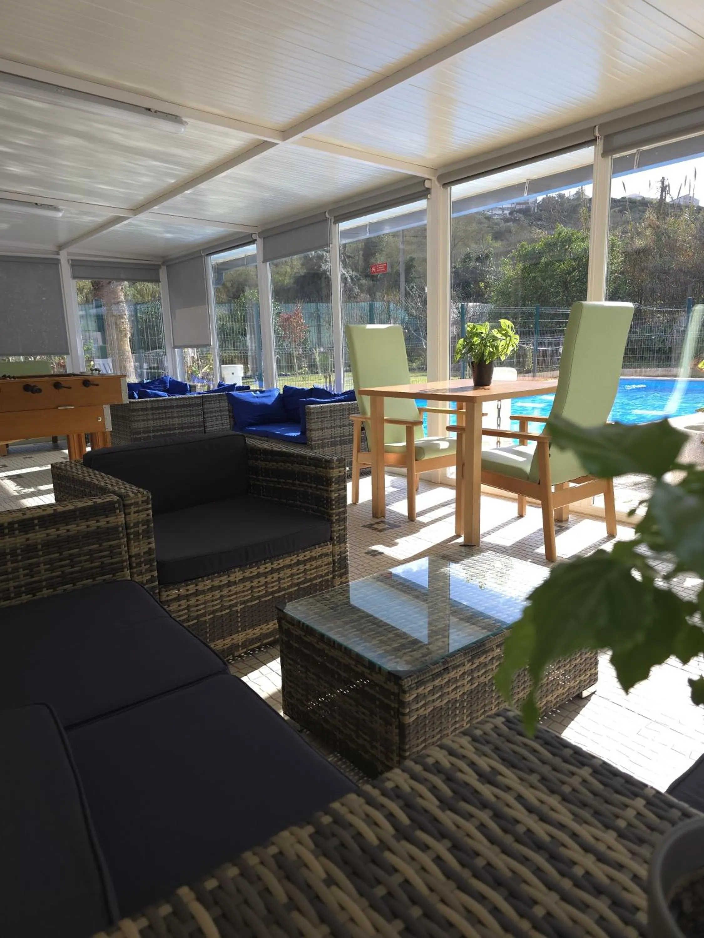 Lounge or bar in Hostel Jardins de São Luís