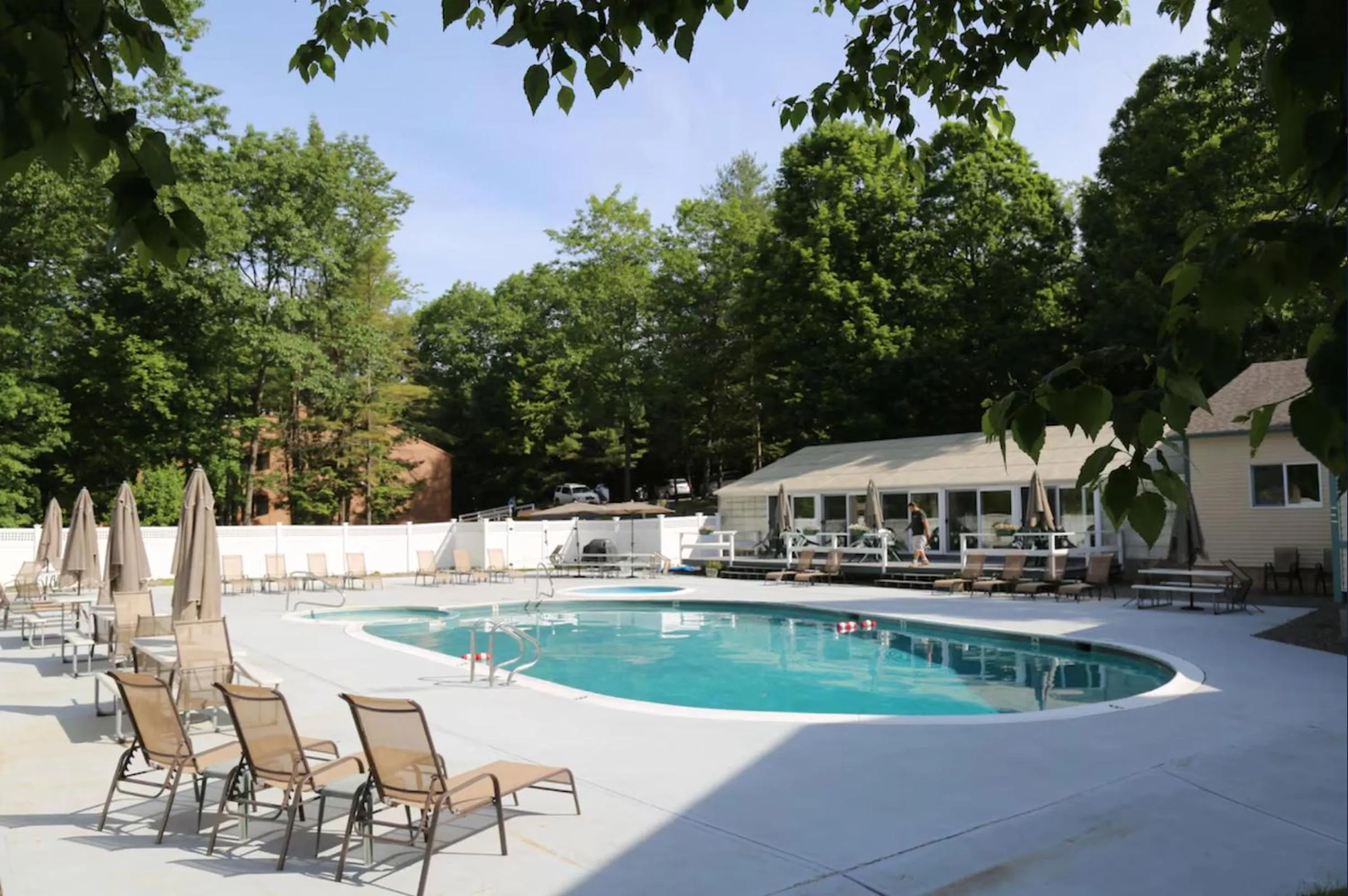 Swimming pool in Cold Spring Plymouth Resort
