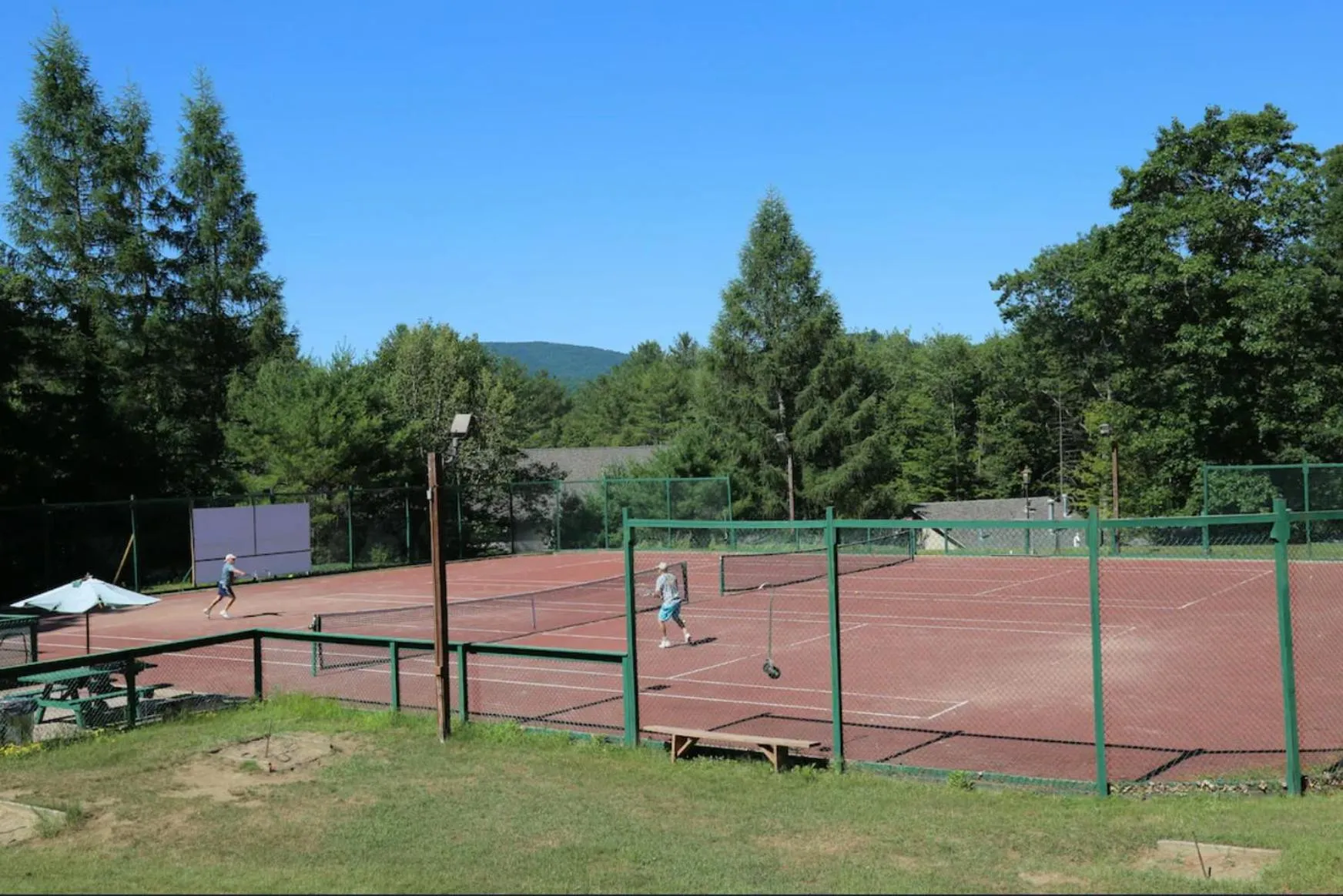 Tennis court in Cold Spring Plymouth Resort