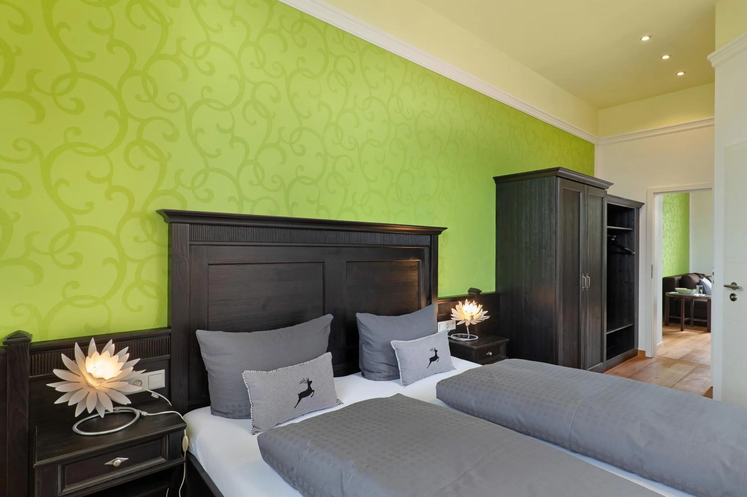 Property building, Bed in Landhaus Christophorus