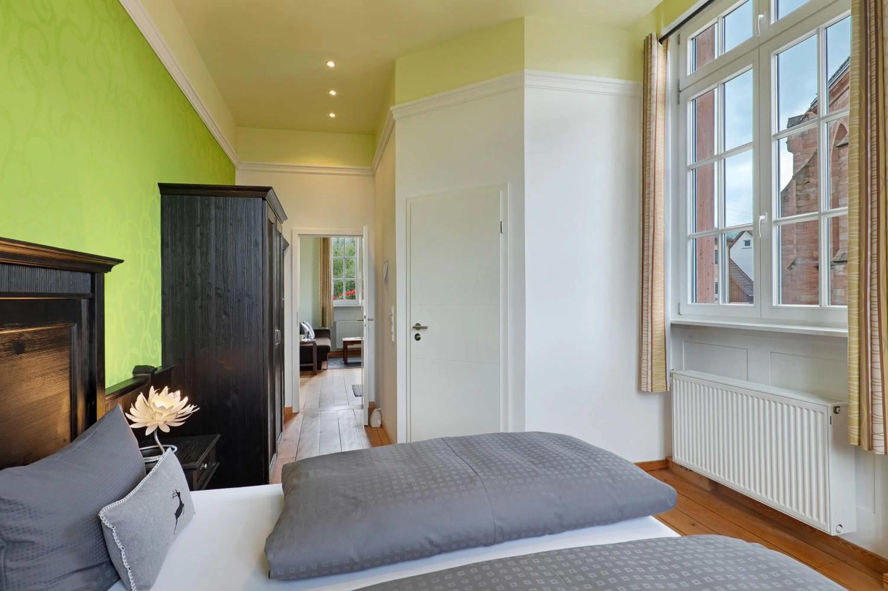 Property building, Bed in Landhaus Christophorus