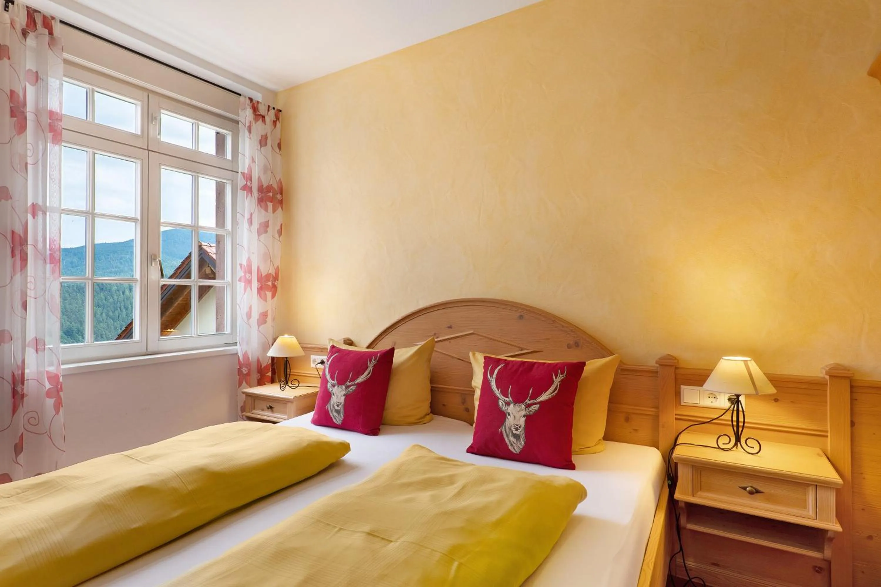 Living room, Bed in Landhaus Christophorus