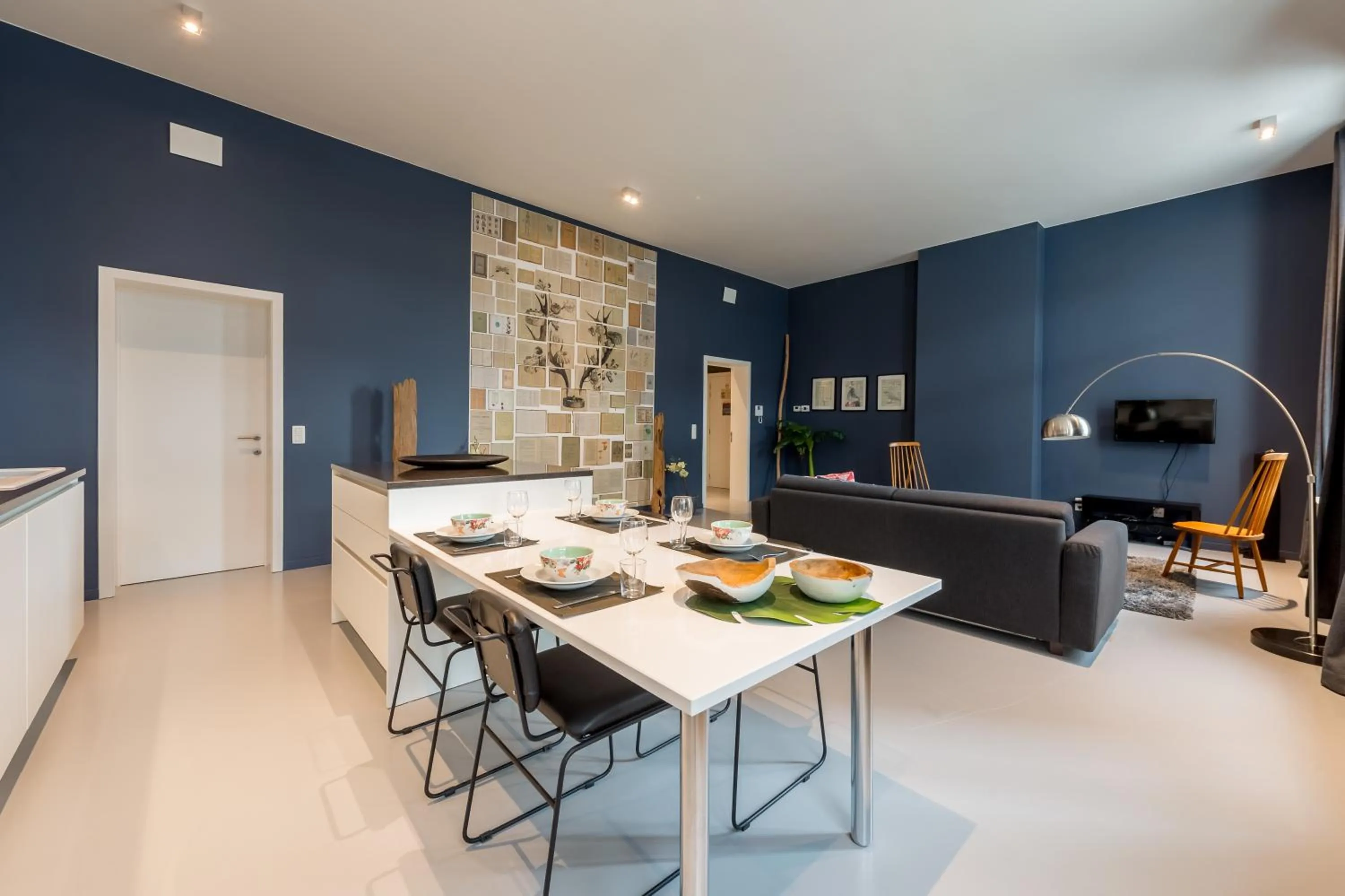 Seating area in Smartflats - Postiers