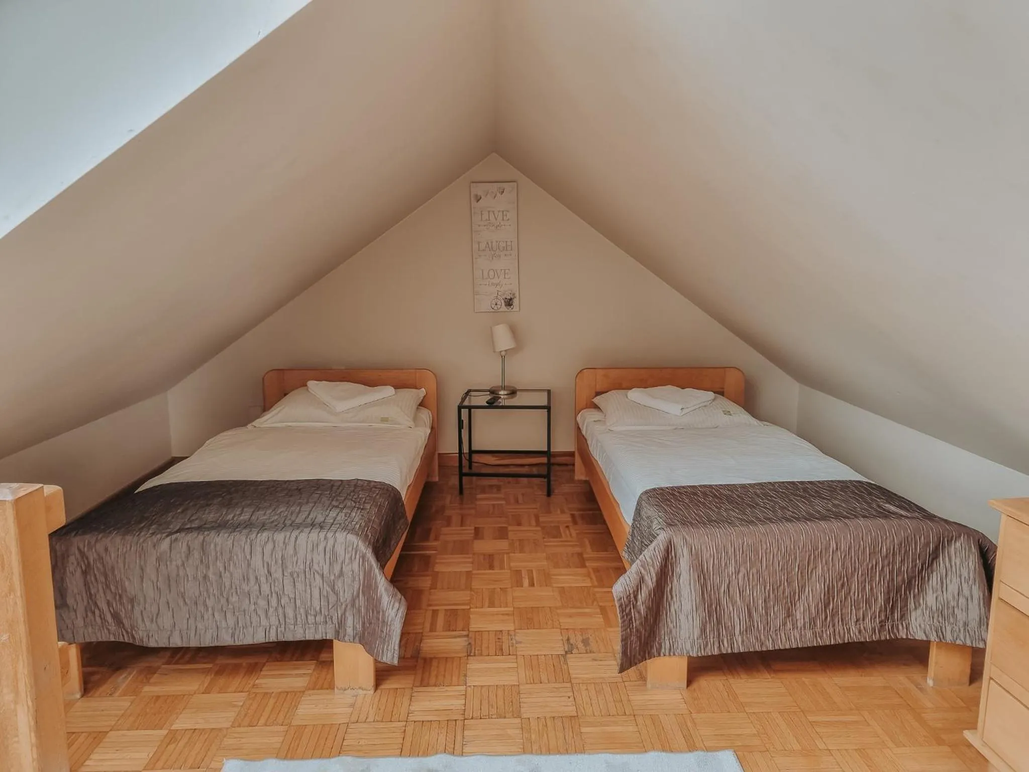 Bed in Pokoje hotelowe Azyl