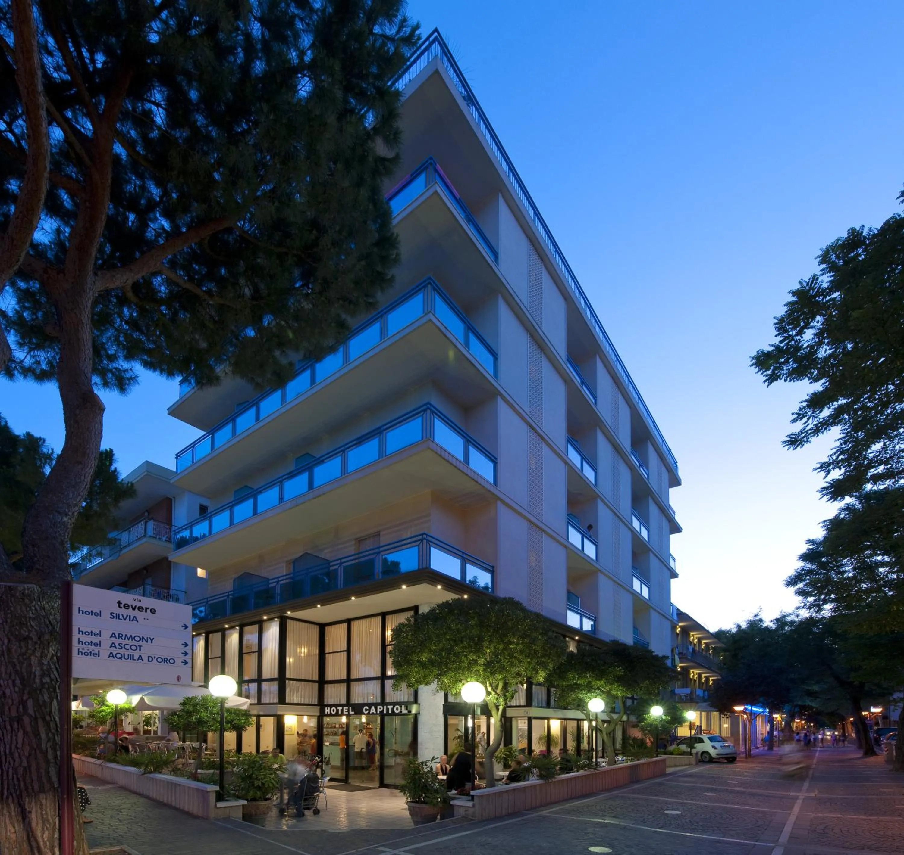 Property building in Hotel Capitol