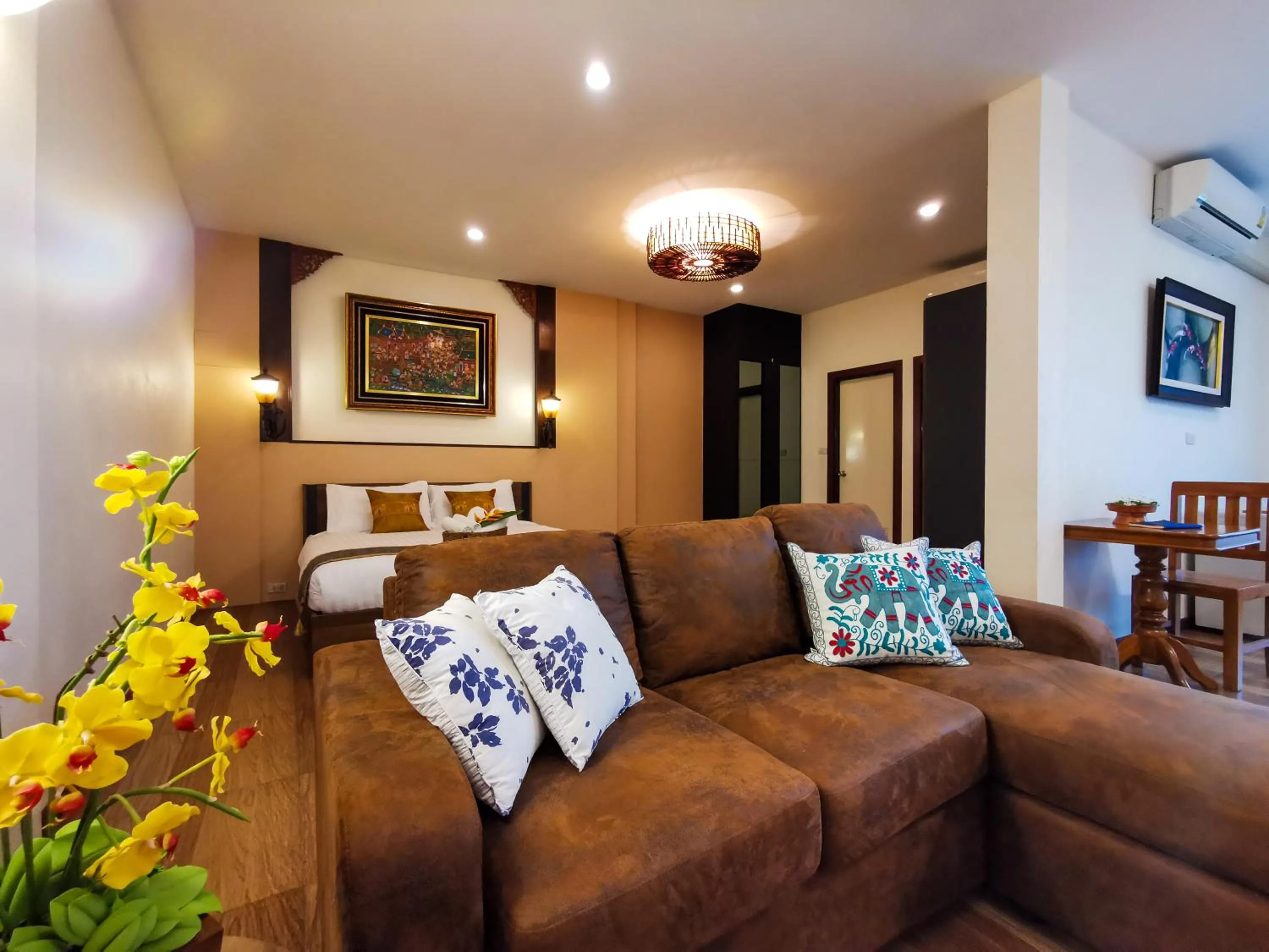 Living room in QG Resort