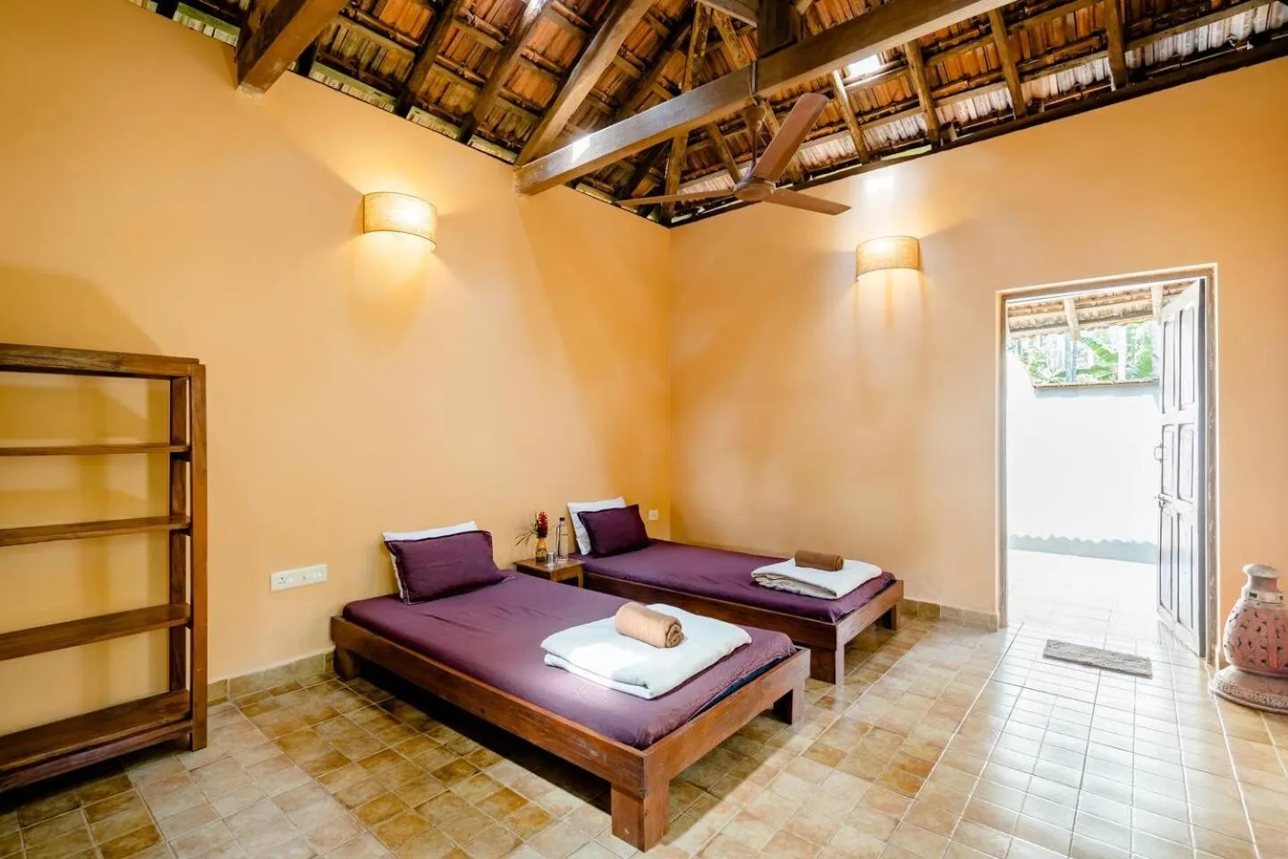 Bedroom, Bed in Dudhsagar Plantation