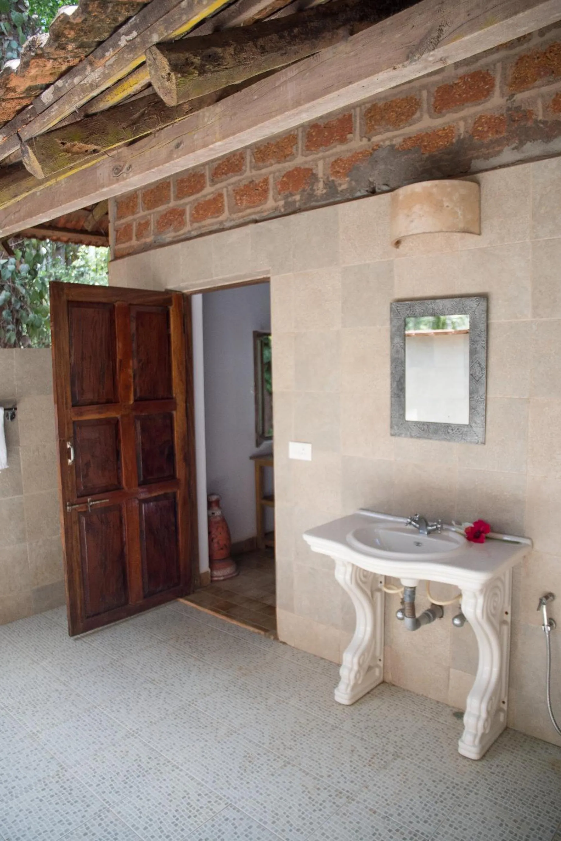 Bathroom in Dudhsagar Plantation