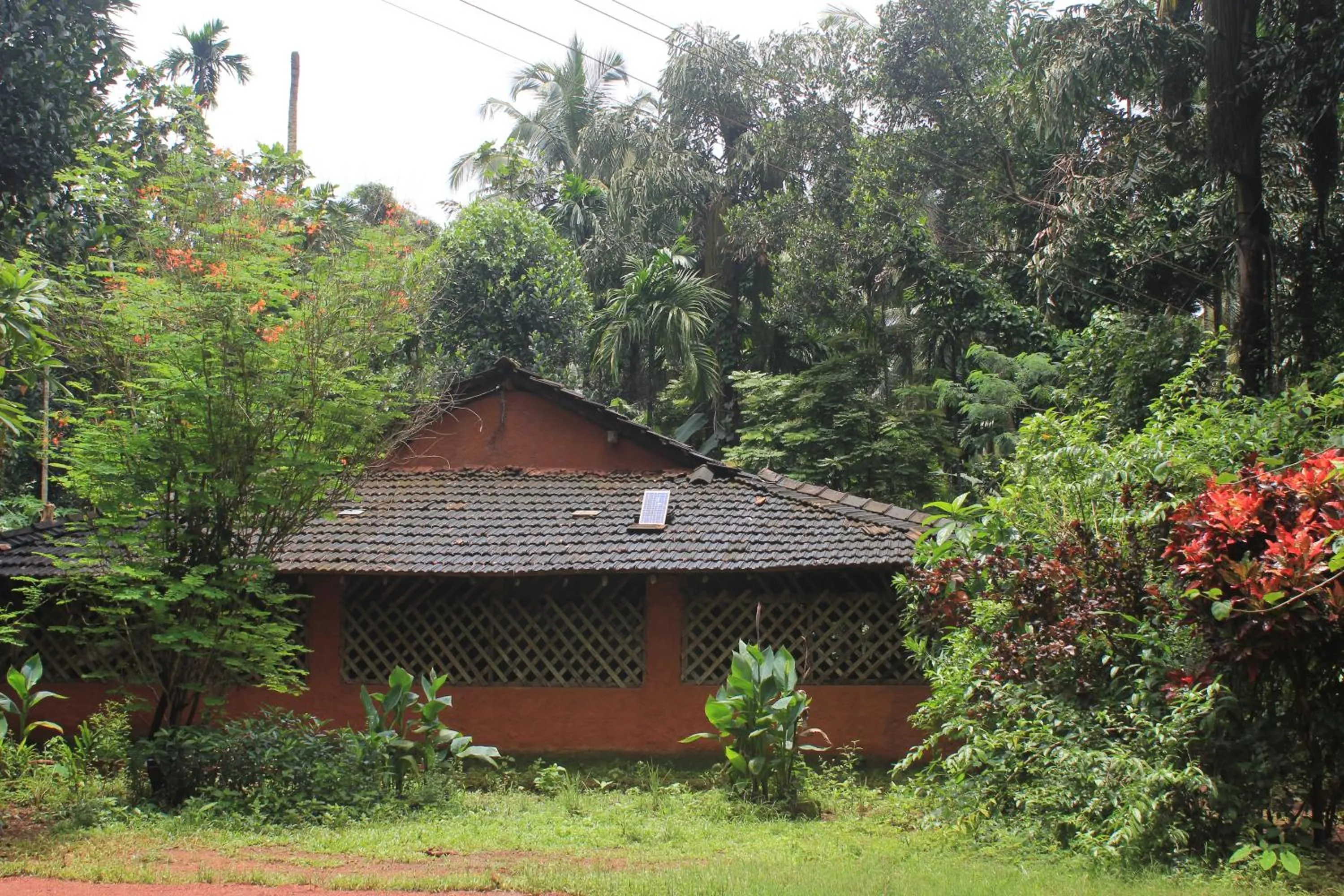 Facade/entrance in Dudhsagar Plantation