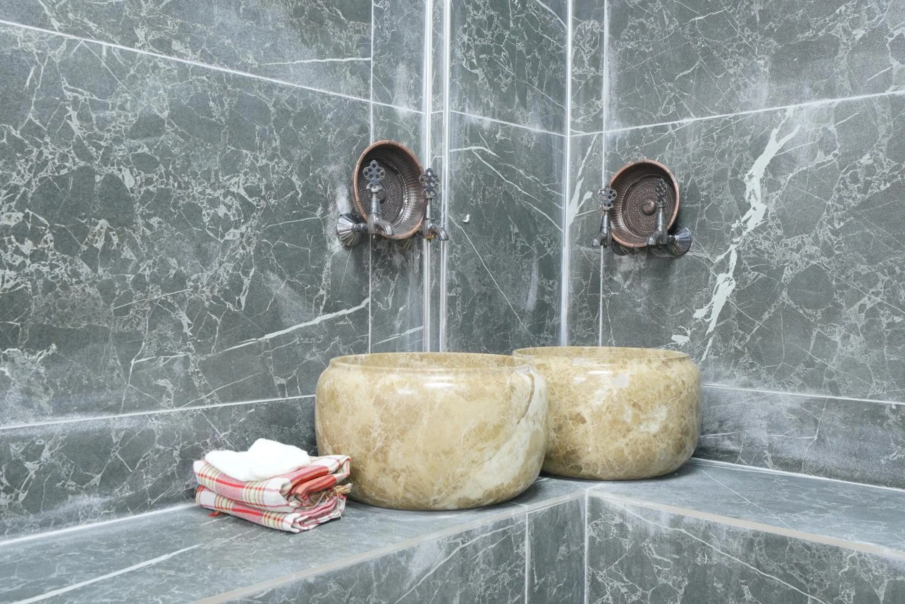 Shower in Goreme Cave Rooms&Pool