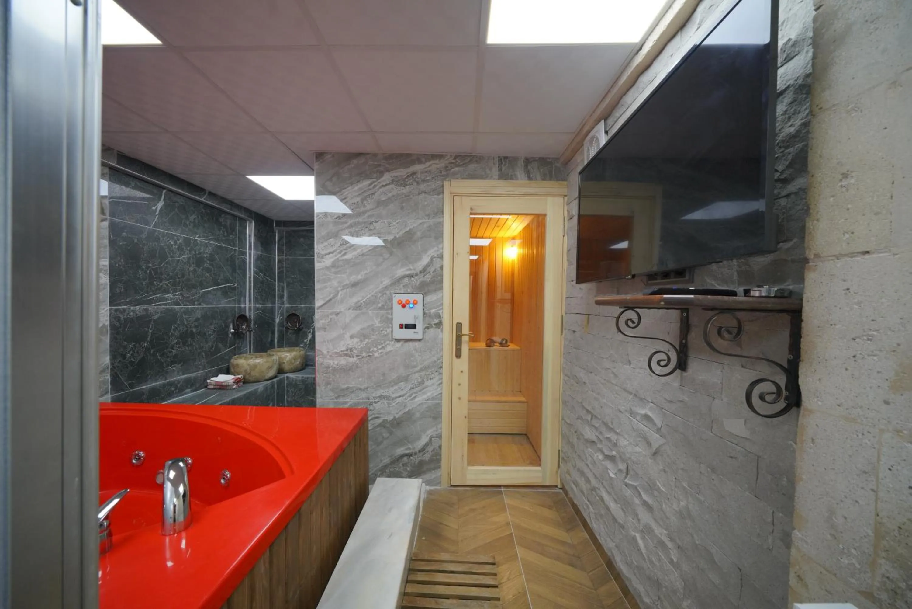 Sauna in Goreme Cave Rooms&Pool