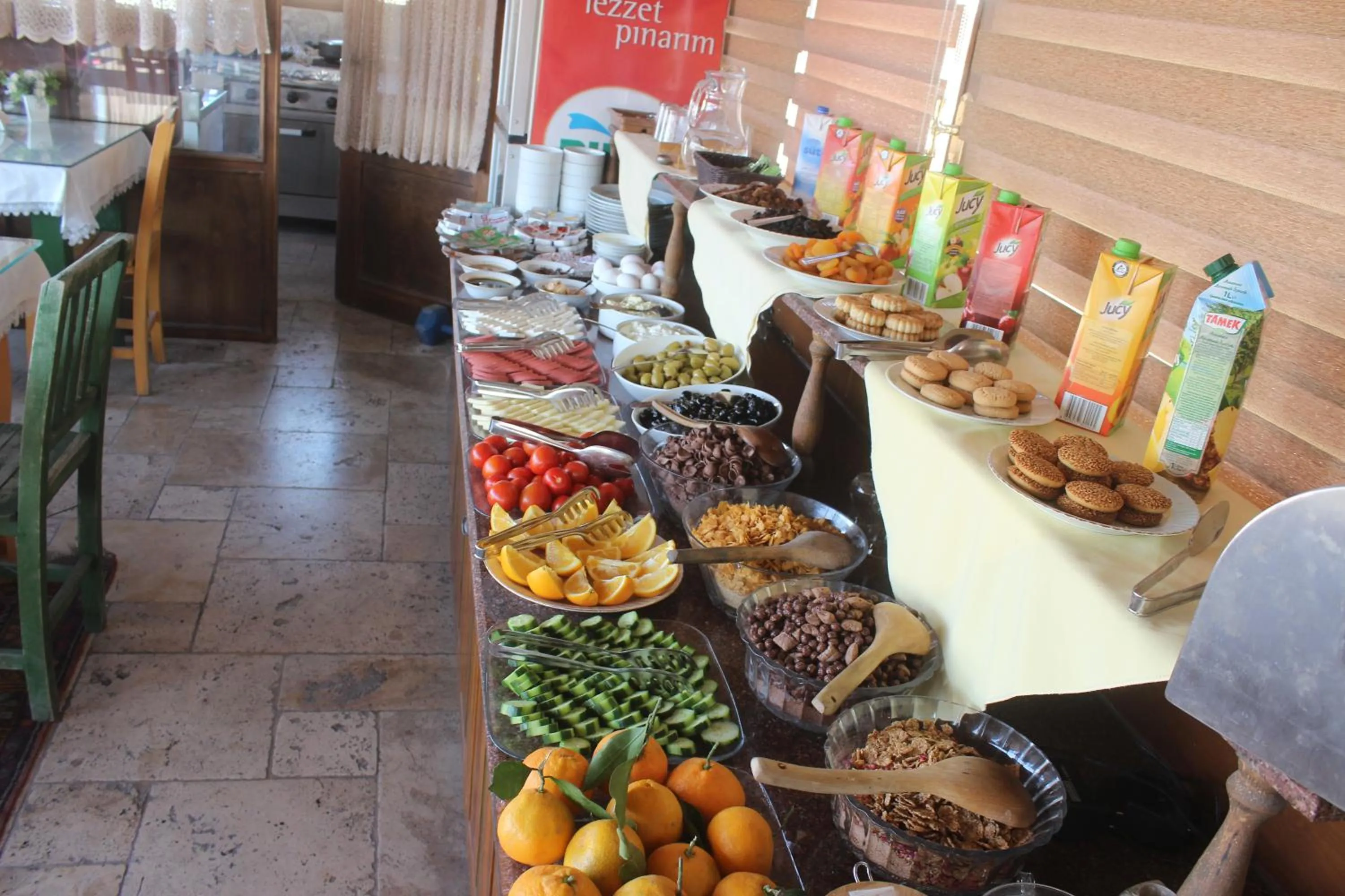 Buffet breakfast in Goreme Cave Rooms&Pool