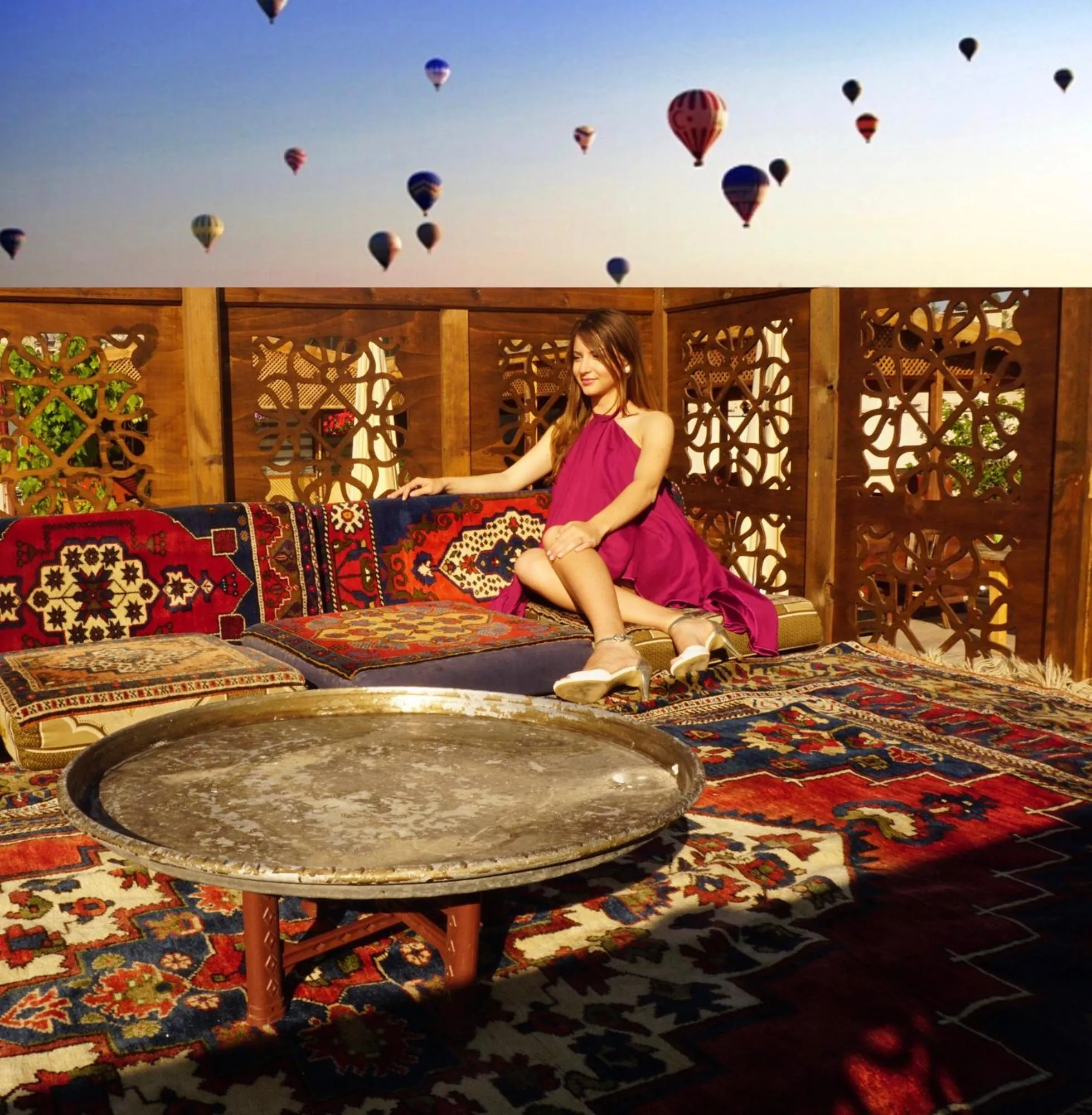 Natural landscape in Goreme Cave Rooms&Pool