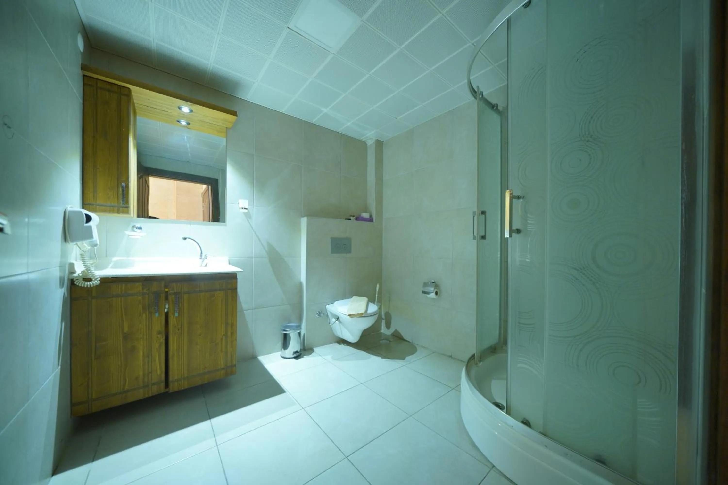 Shower in Goreme Cave Rooms&Pool