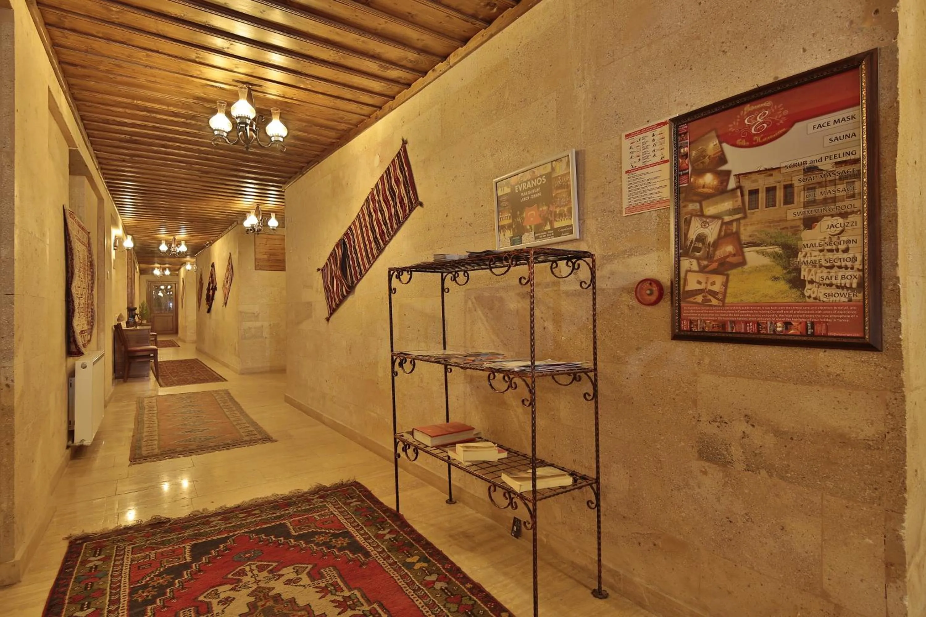 Decorative detail in Goreme Cave Rooms&Pool