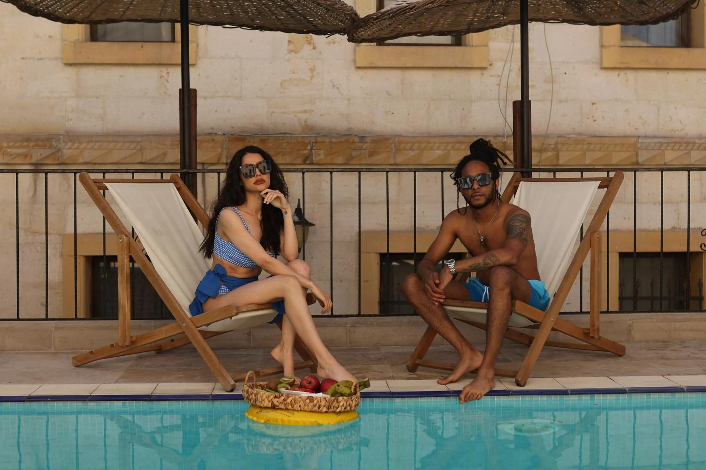 Swimming pool in Goreme Cave Rooms&Pool