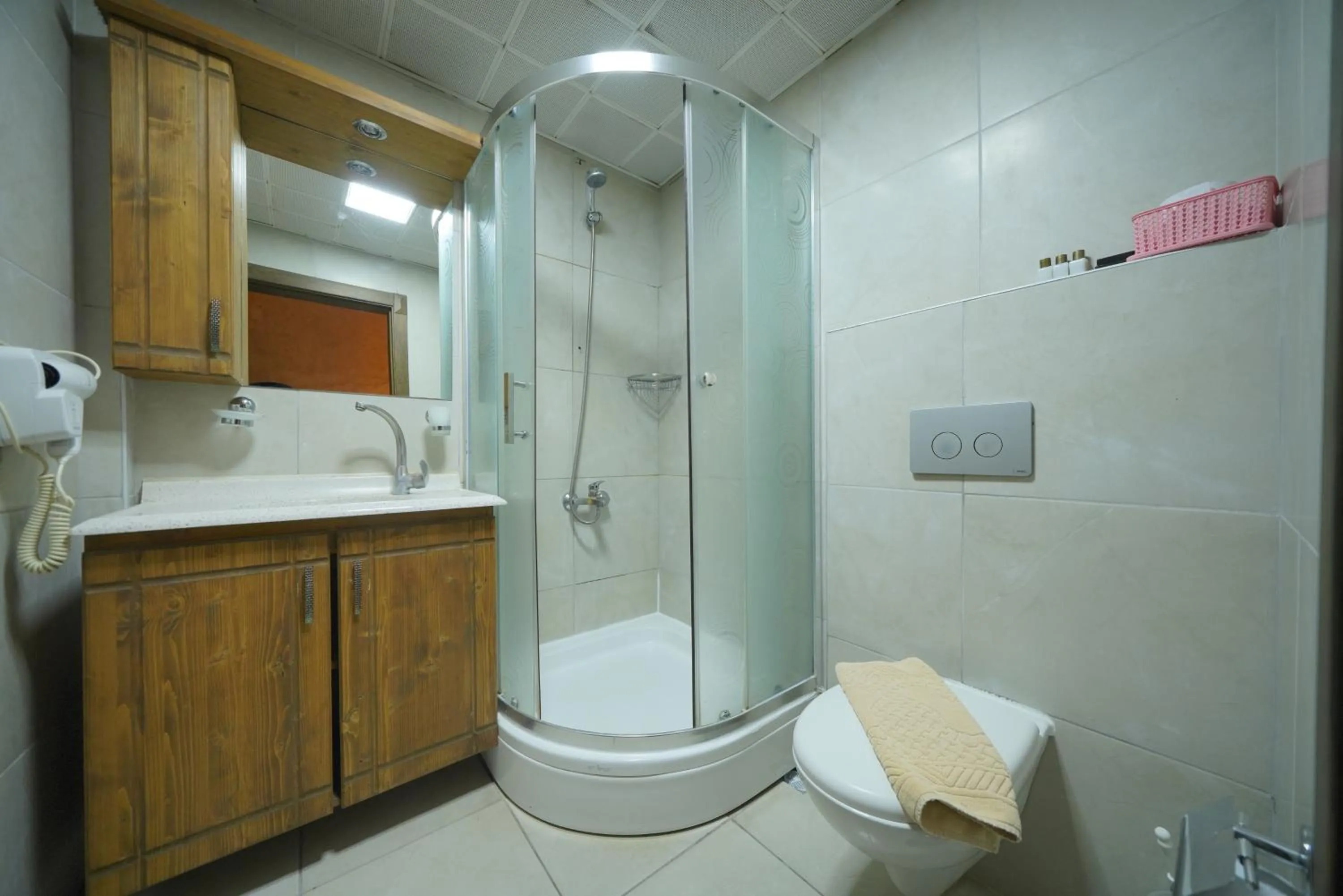 Shower in Goreme Cave Rooms&Pool