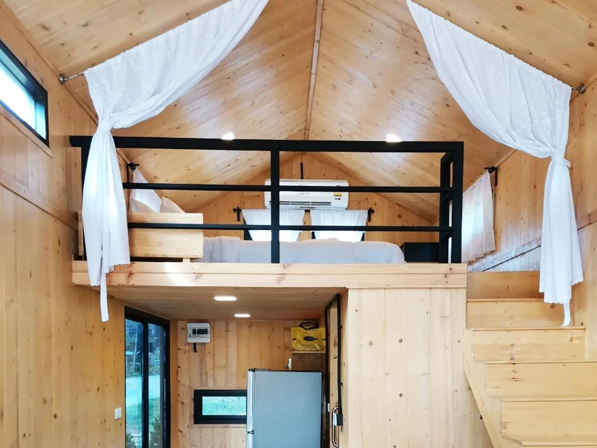 Bed in Abrite House - Tiny House Koh Lanta