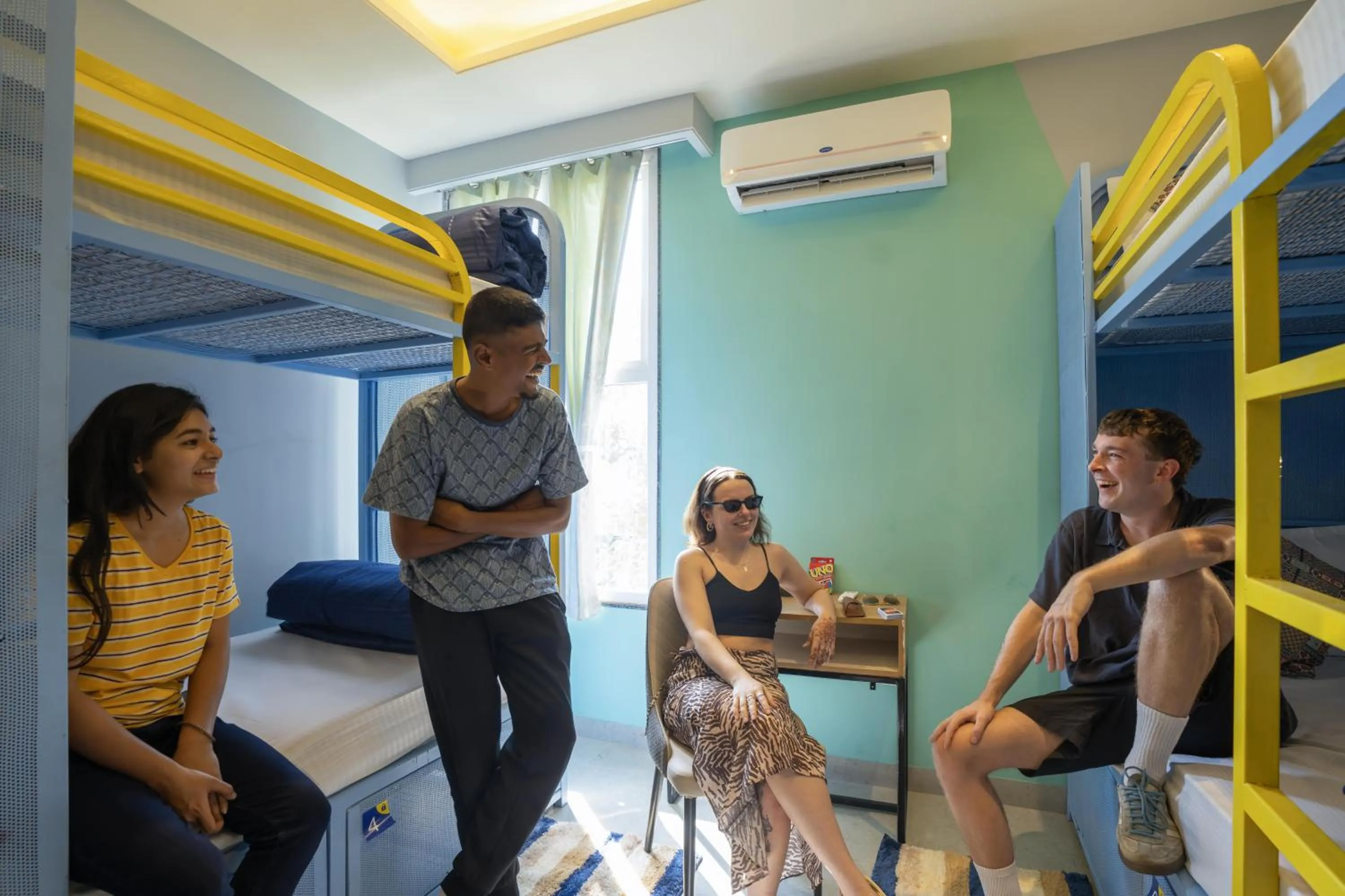 People in Shalom Backpackers Jaipur