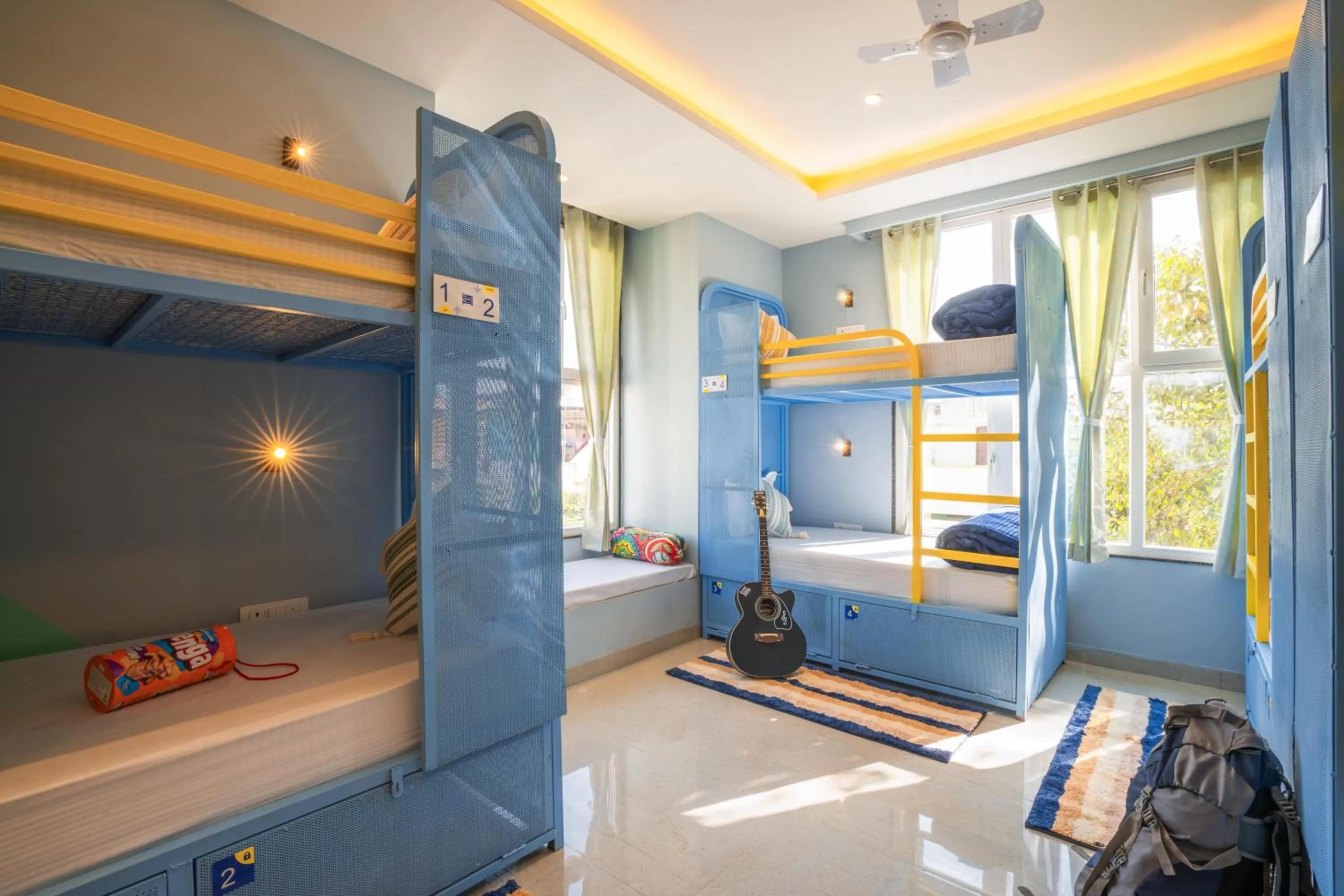 Bed in Shalom Backpackers Jaipur