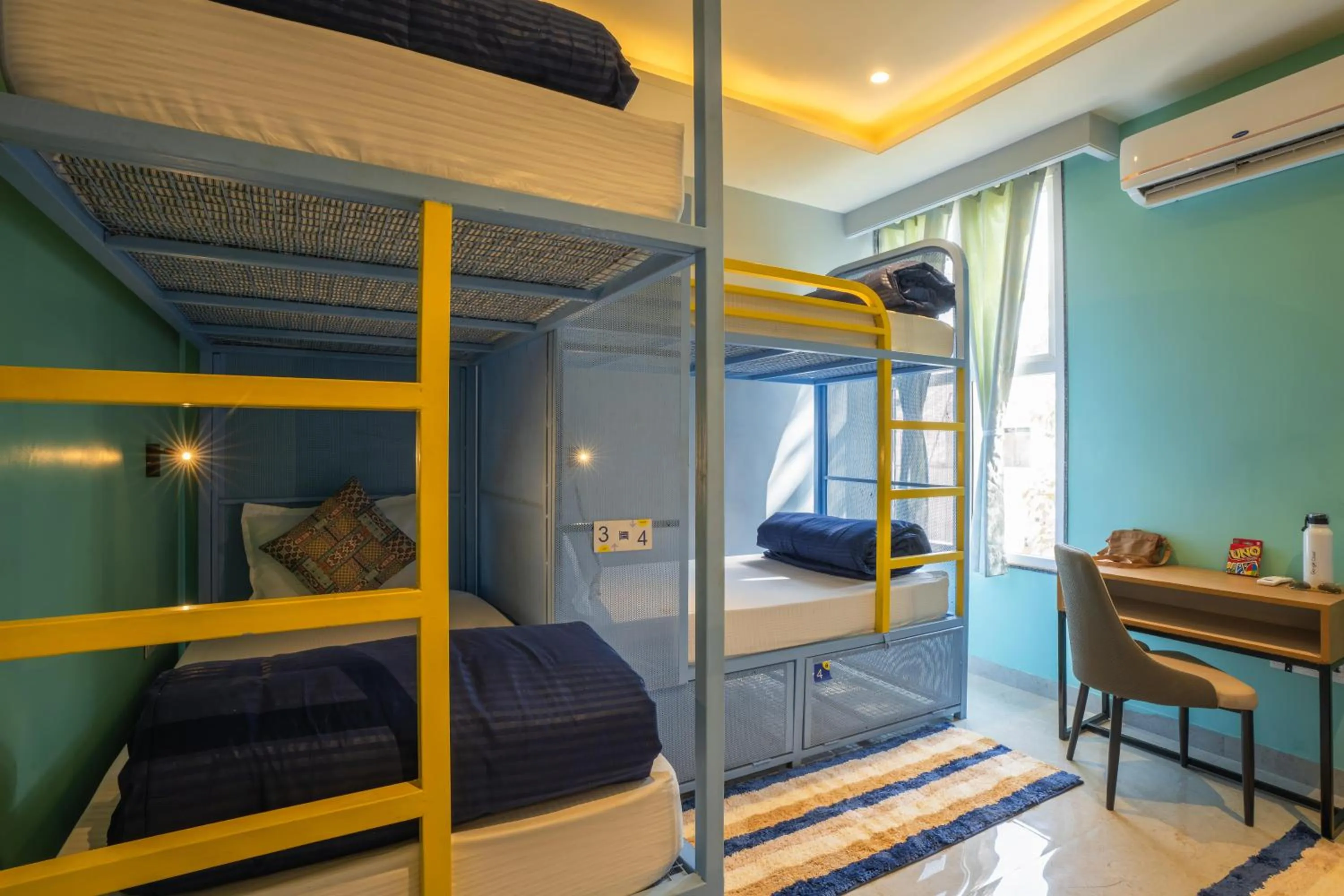 Bed in Shalom Backpackers Jaipur