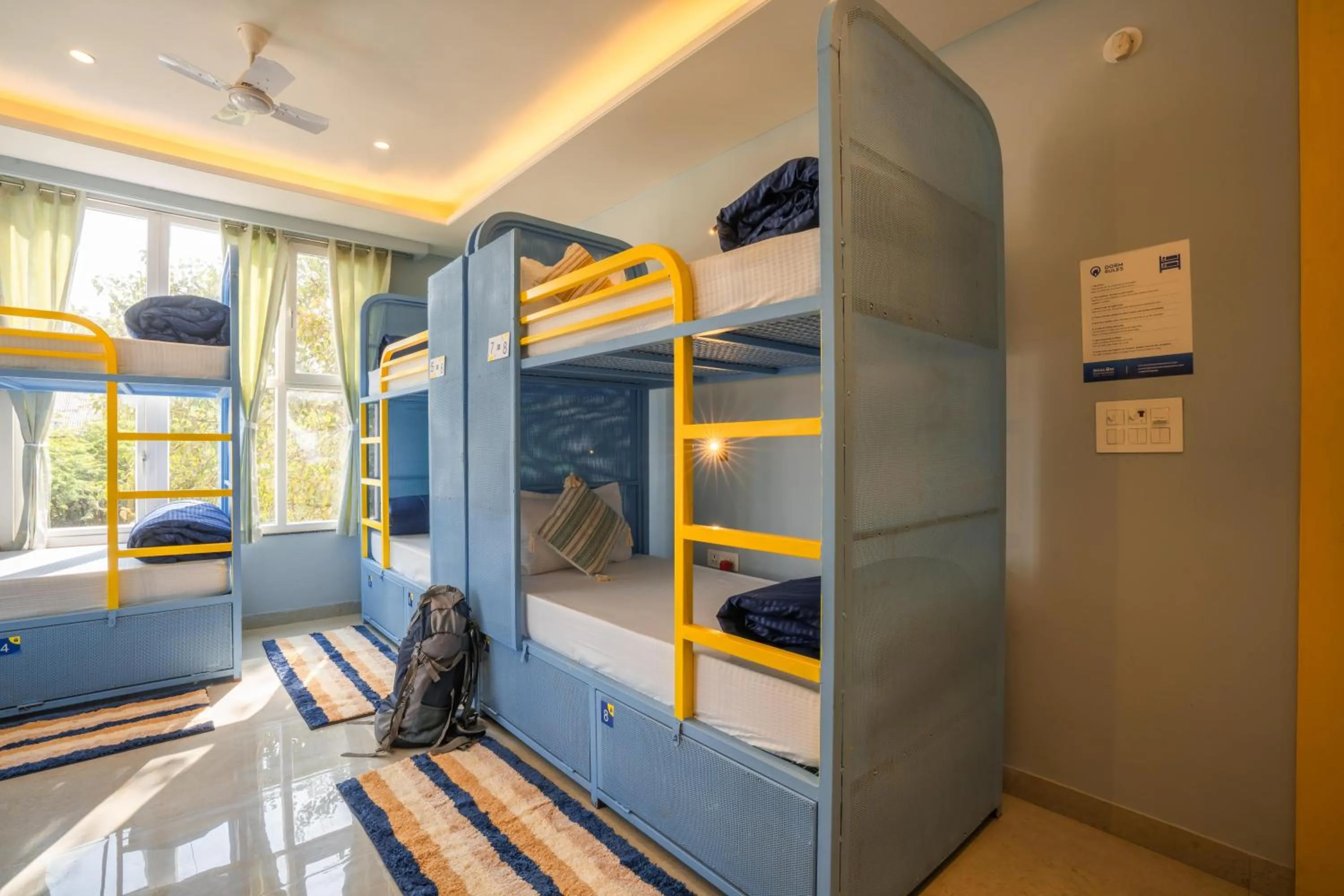 Photo of the whole room, Bed in Shalom Backpackers Jaipur