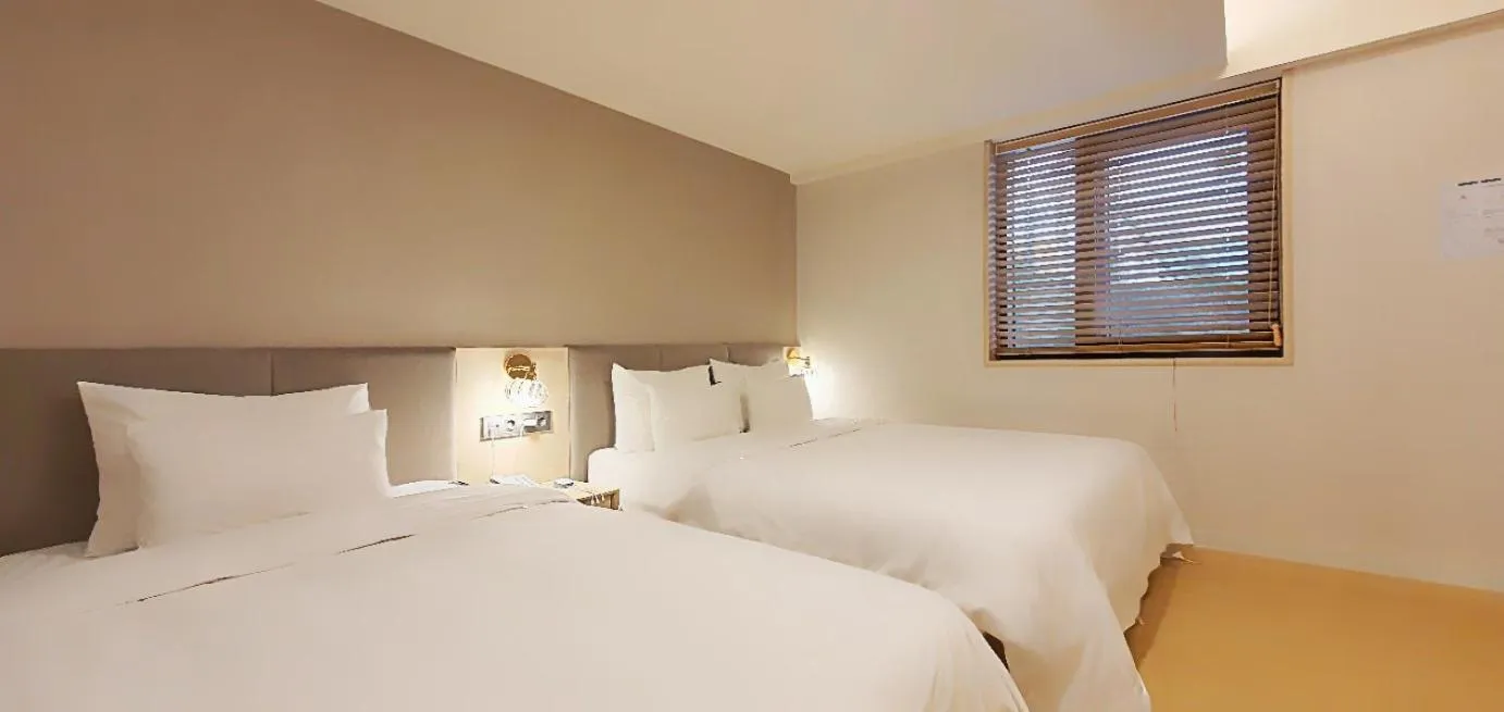 Bed in Browndot hotel Gimhae cityhall