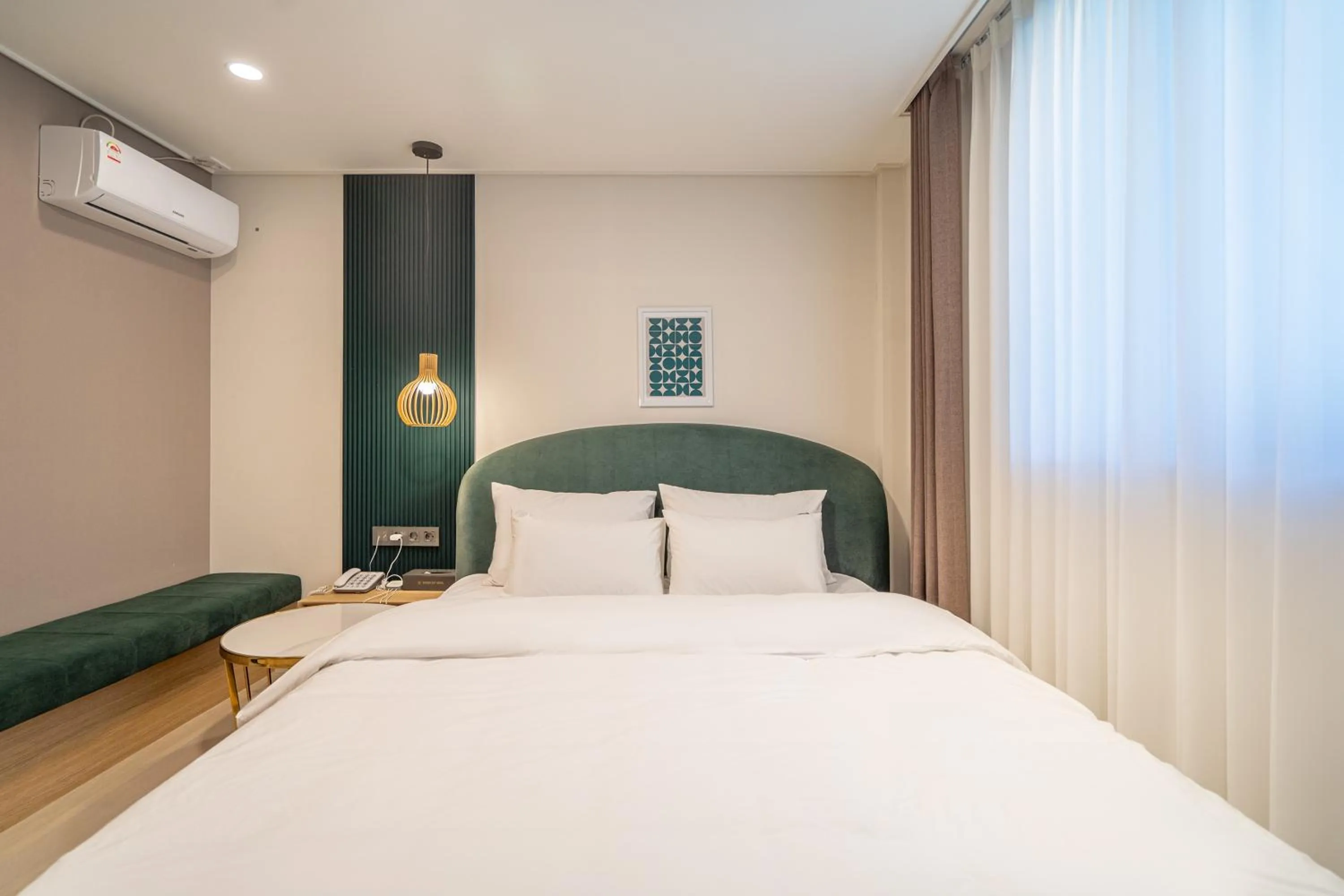 Bed in Browndot hotel Gimhae cityhall