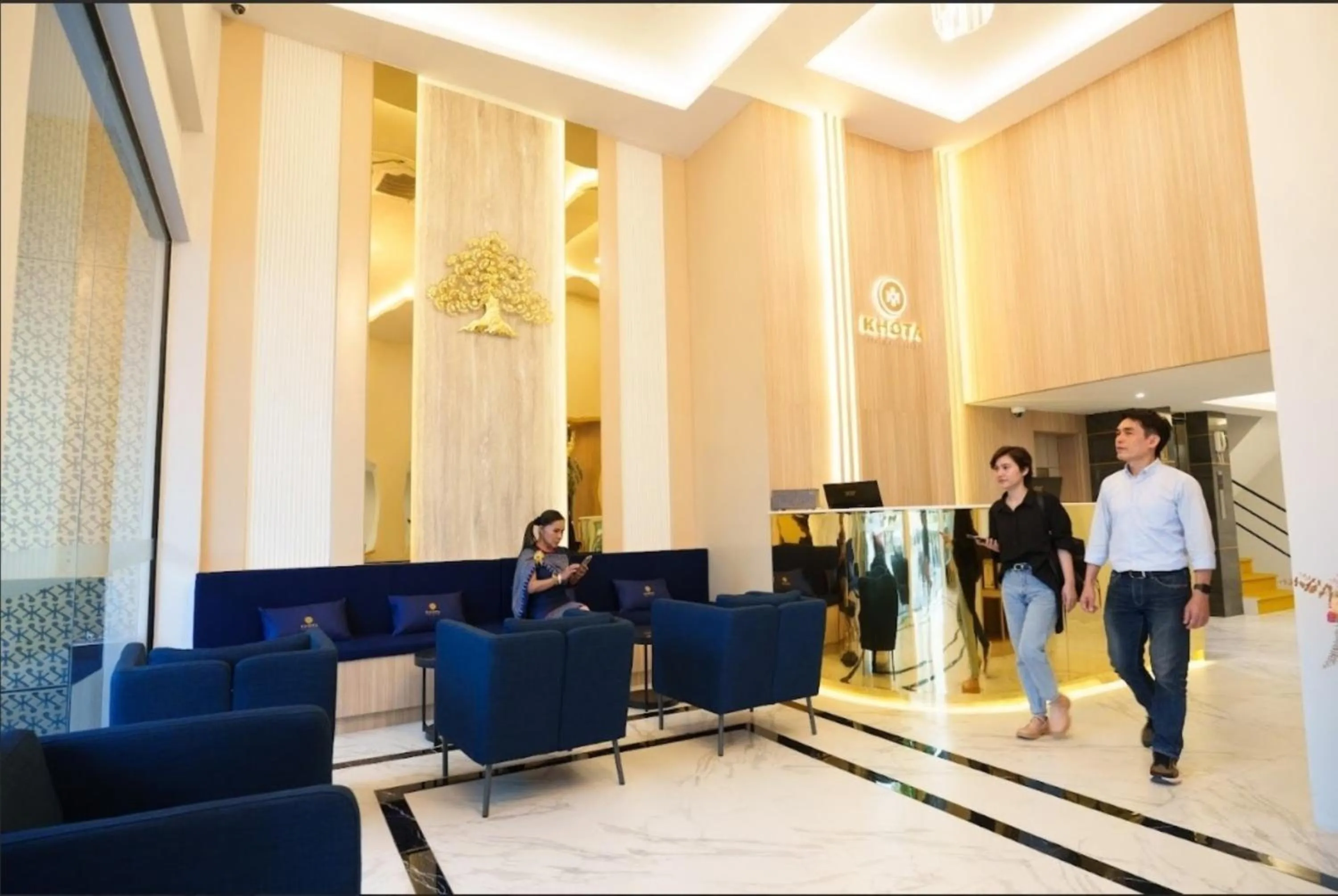 Lobby or reception in Khota Hill Hotel