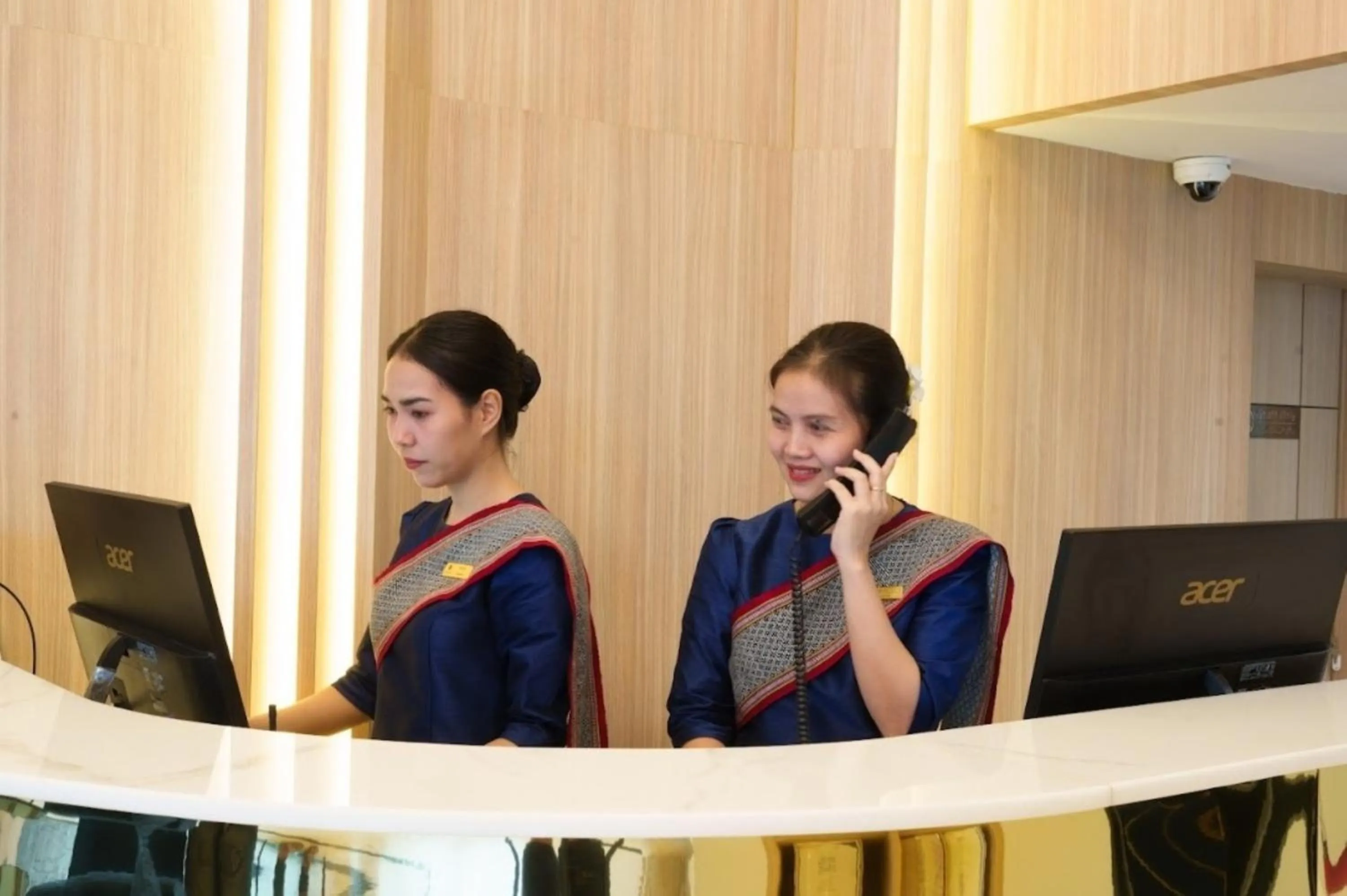 Staff in Khota Hill Hotel