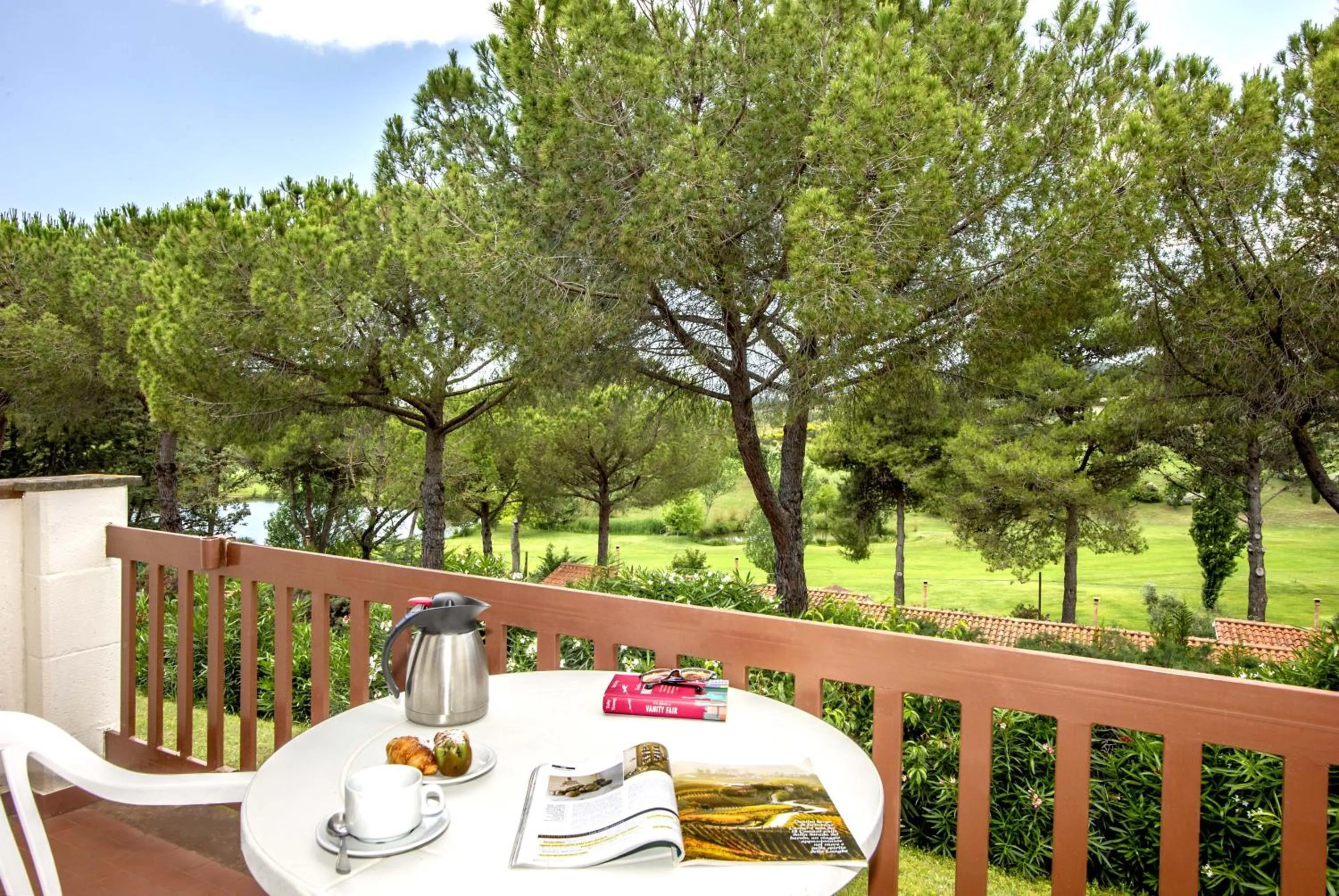 Balcony/Terrace in Il Pelagone Hotel & Golf Resort Toscana