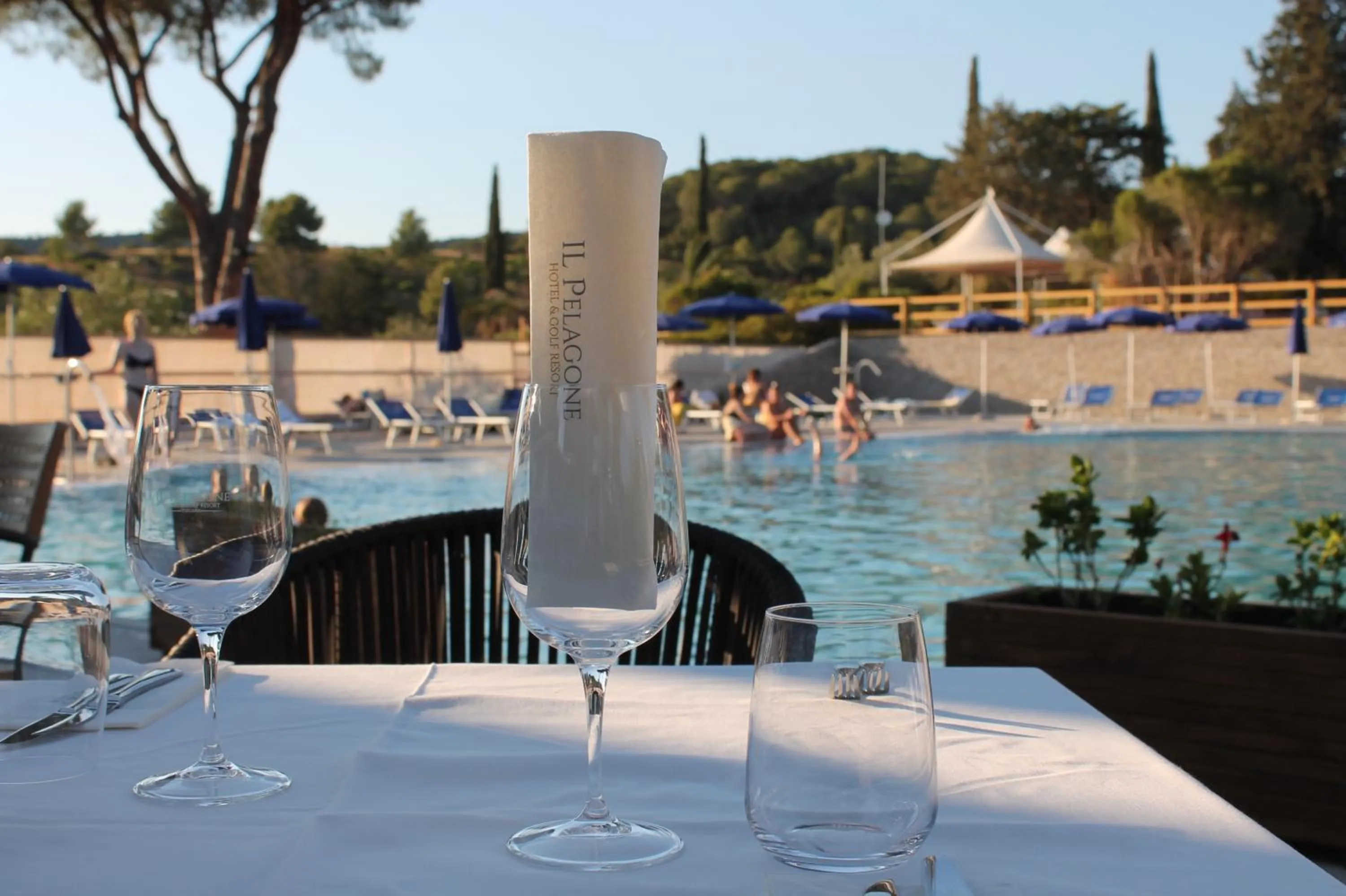 Restaurant/places to eat in Il Pelagone Hotel & Golf Resort Toscana