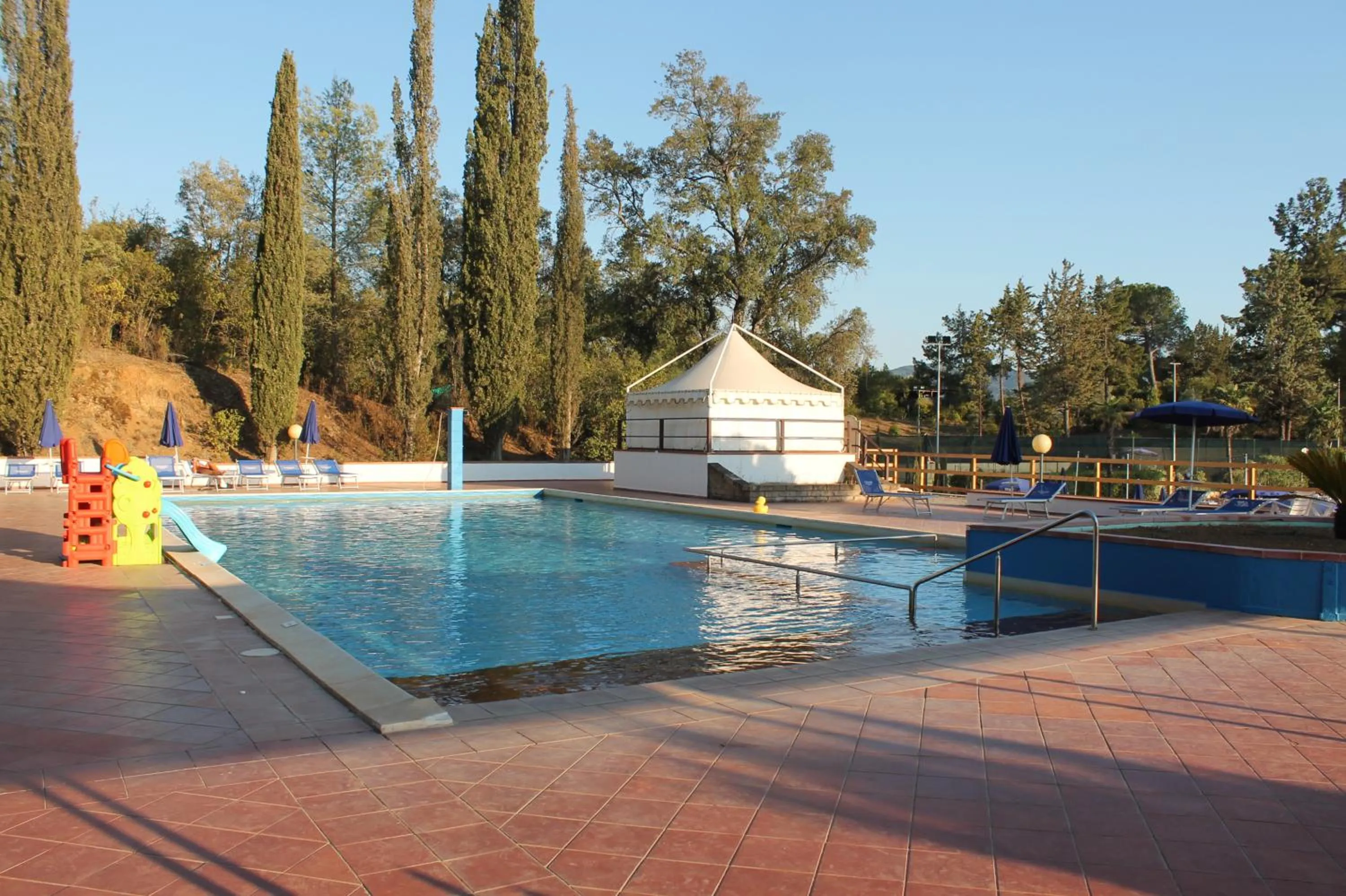 Swimming pool in Il Pelagone Hotel & Golf Resort Toscana