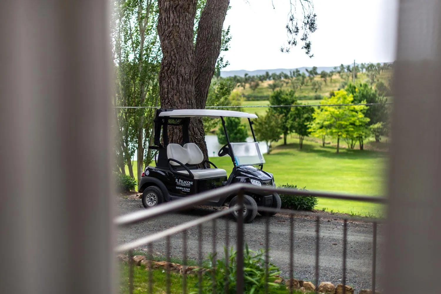 Garden view in Il Pelagone Hotel & Golf Resort Toscana