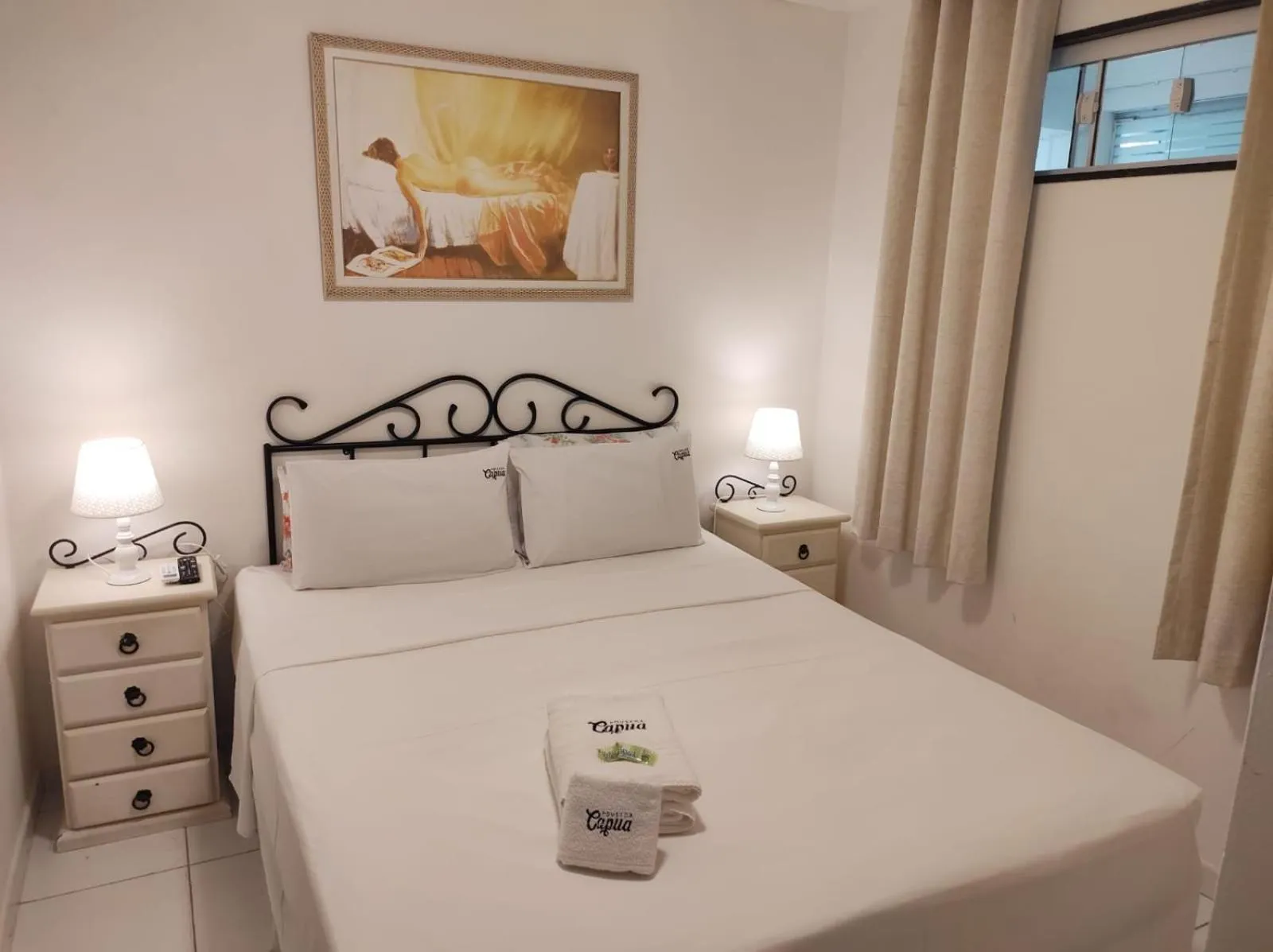 Bed in Pousada Capua Buzios