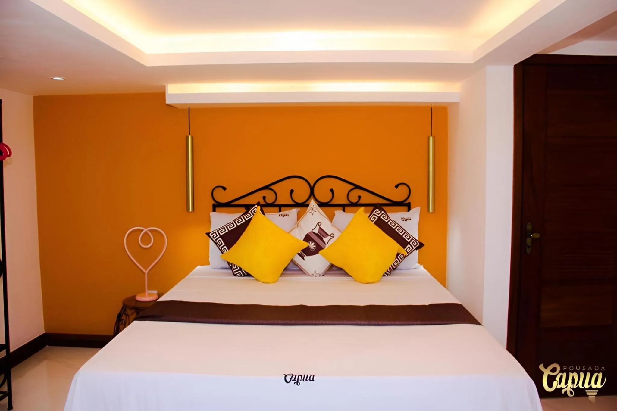 Bedroom, Bed in Pousada Capua Buzios