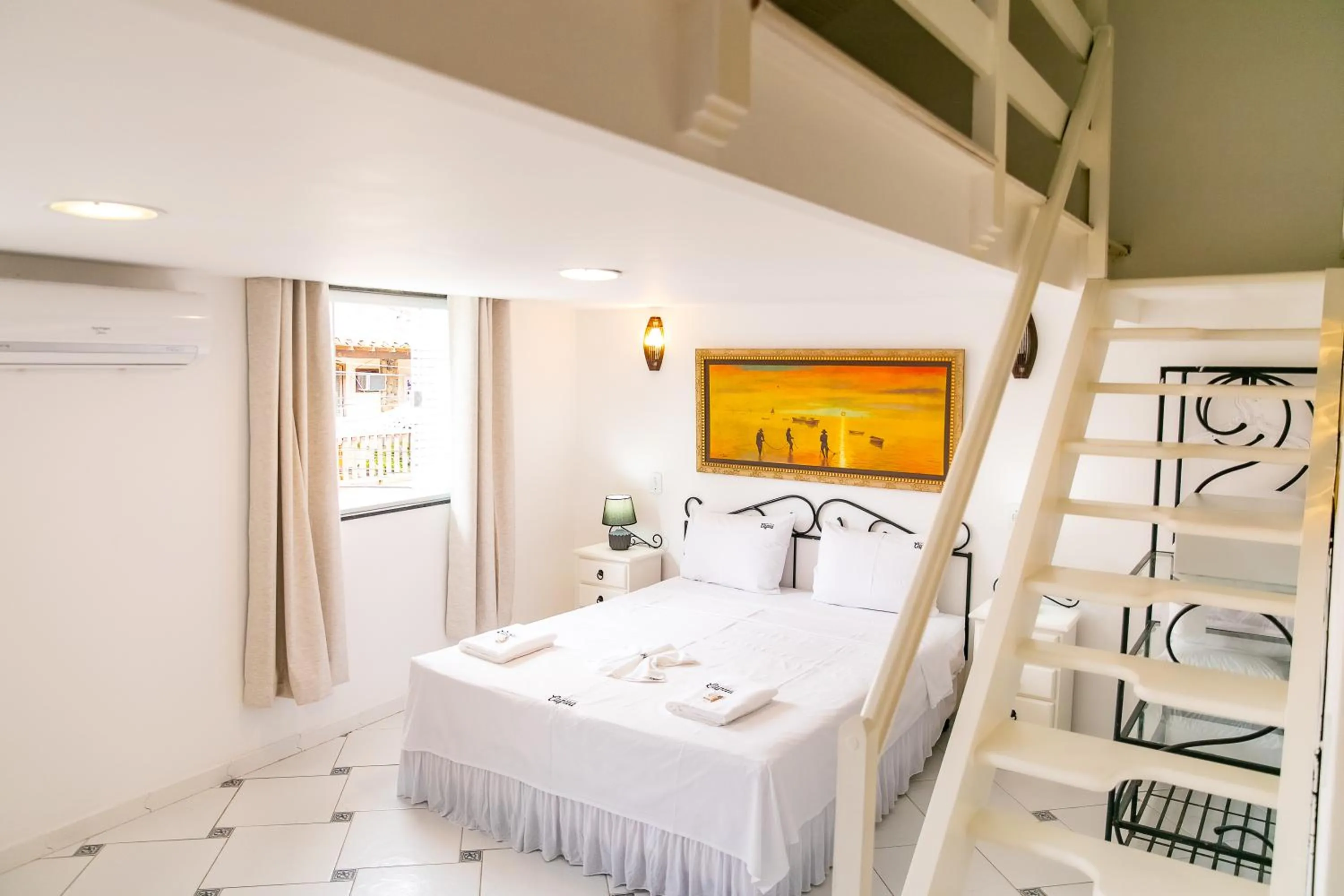 Bed in Pousada Capua Buzios