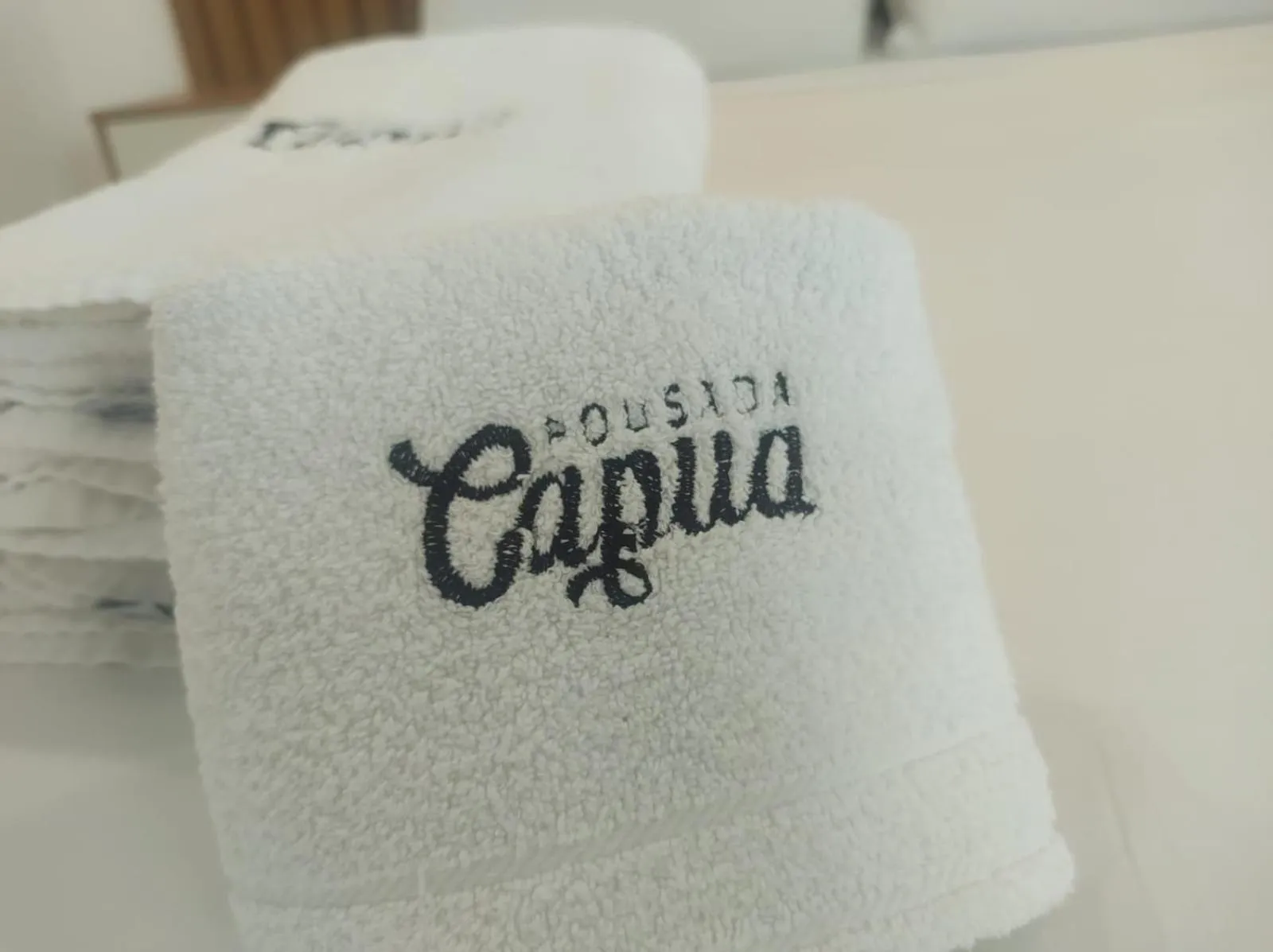 towels in Pousada Capua Buzios